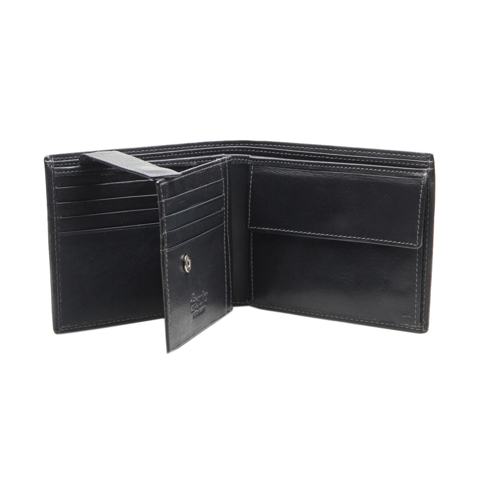 Esquire echt Leder Geldbörse Portemonnaie mit RFID Schutz schwarz