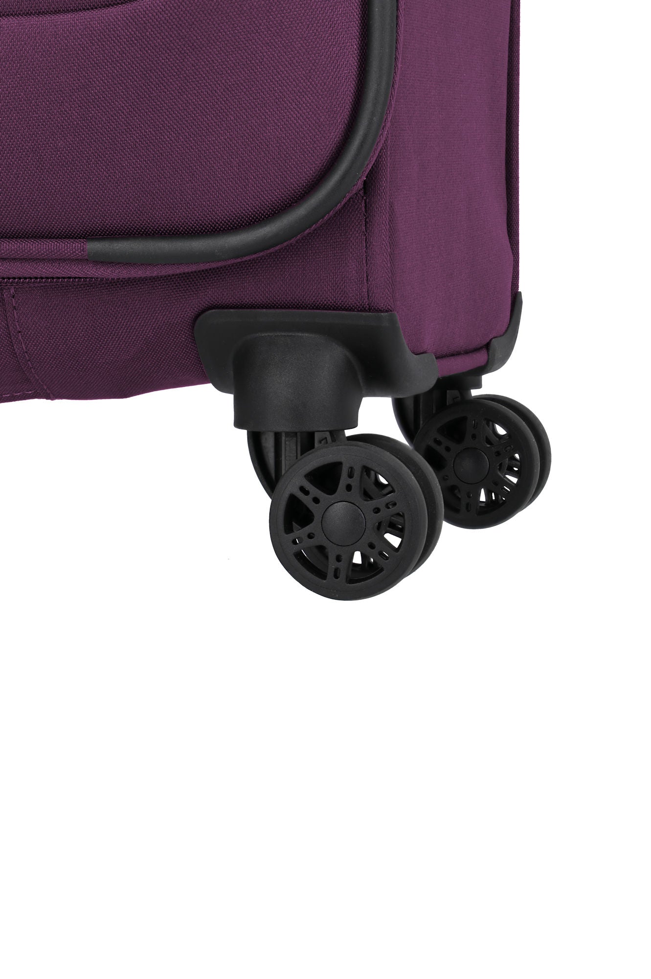 Travelite Priego Trolley L 77 cm – Großer Reisekoffer mit 4 Rollen & 90 L Volumen berry