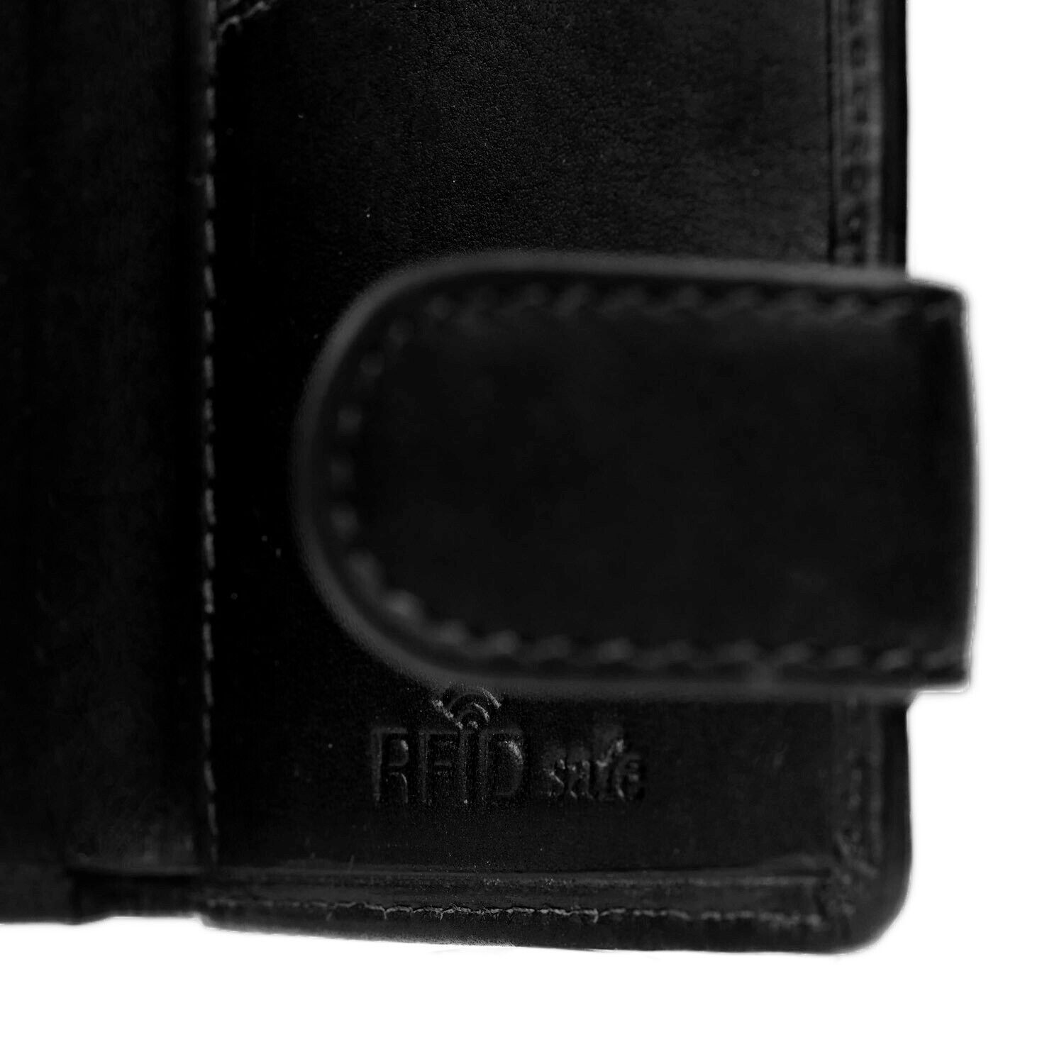 The Chesterfield Brand echt Leder Smart Wallet Kreditkartenetui Geldbörse Leicester schwarz