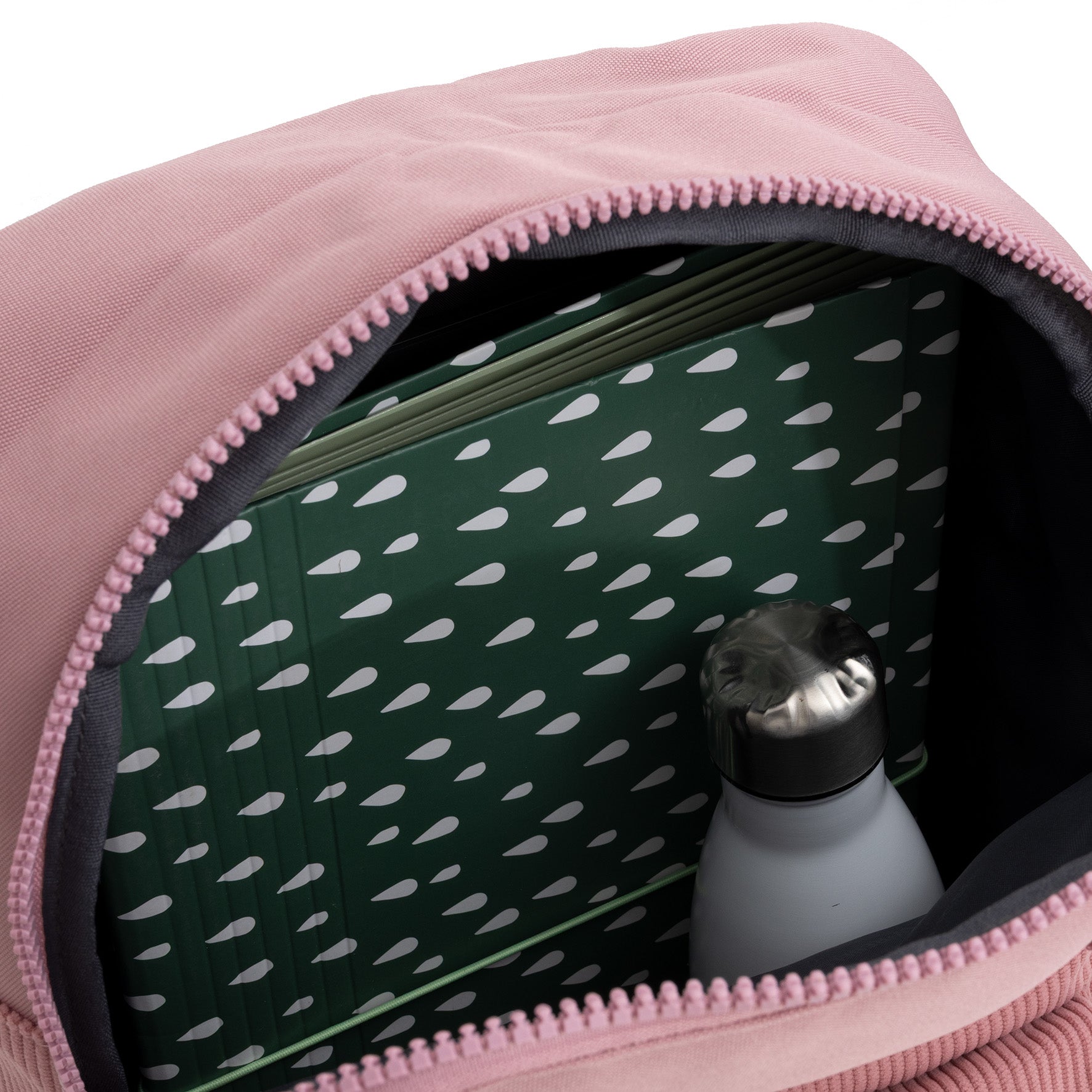 New Rebels Rucksack Ribbi Springfield mit Kordoptik und Tabletfach pink