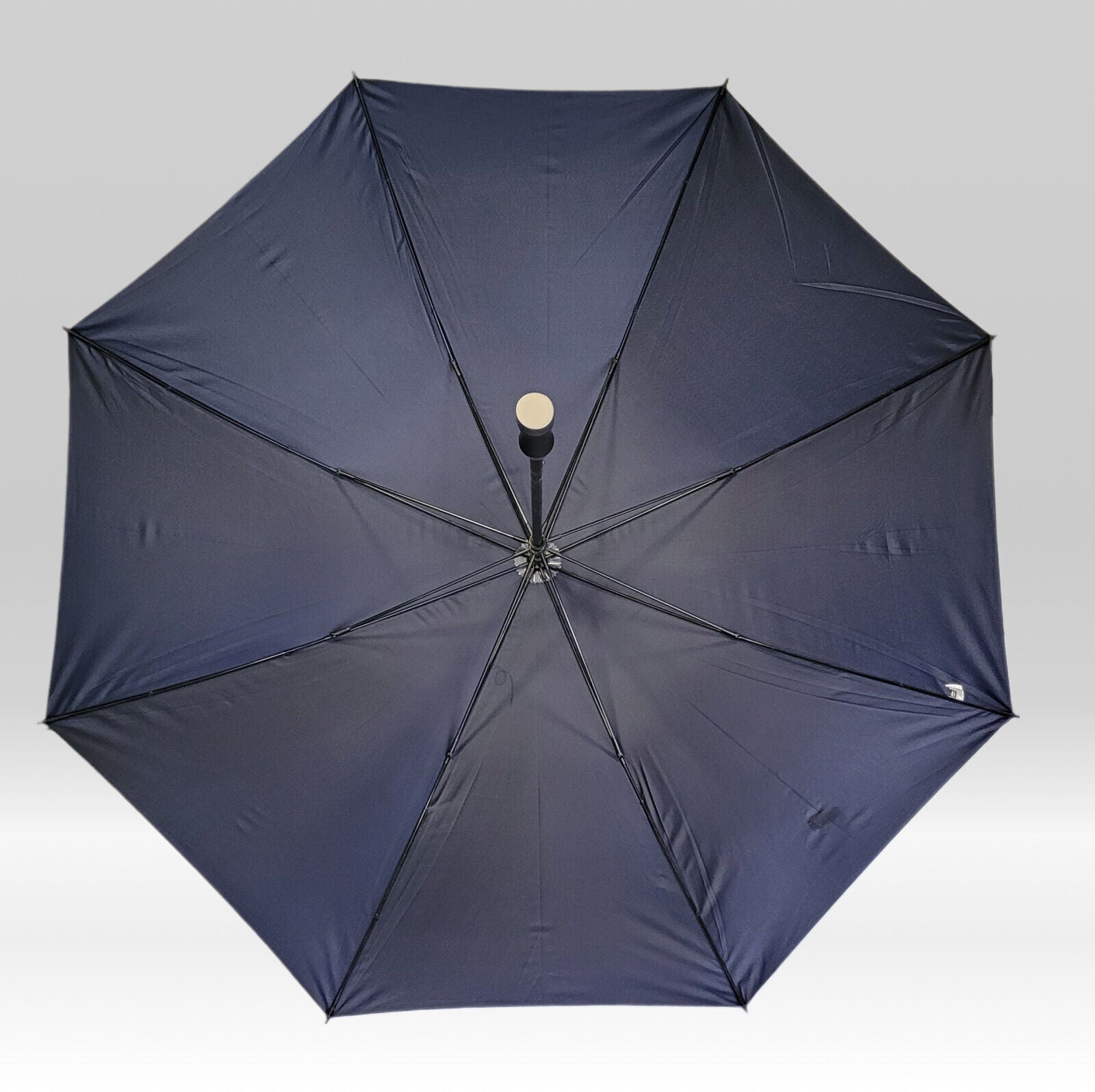 XXL Regenschirm Partnerschirm Schirm Ø130cm Vollfiberglas Golfschirm sturmfest blau