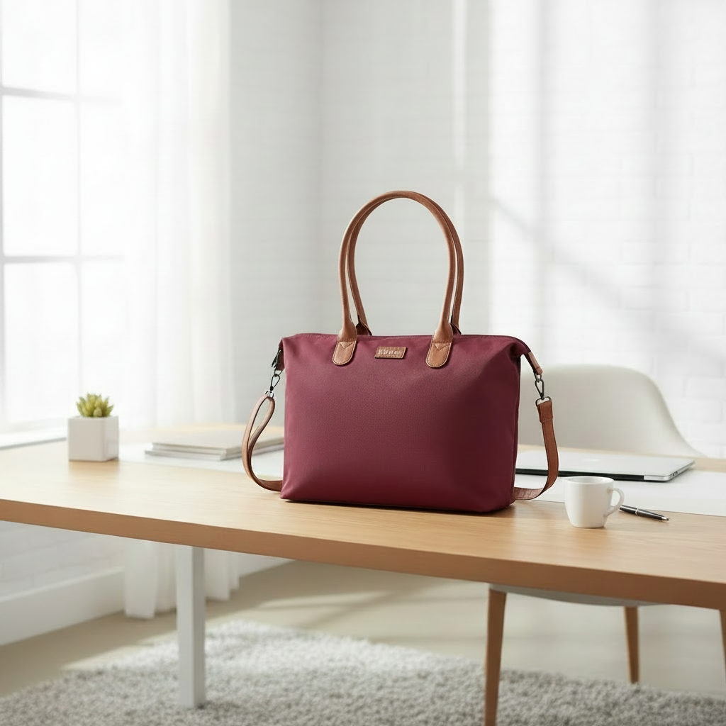 Mustang großer Damen Shopper Handtasche Umhängetasche "Limnos" bordeaux rot
