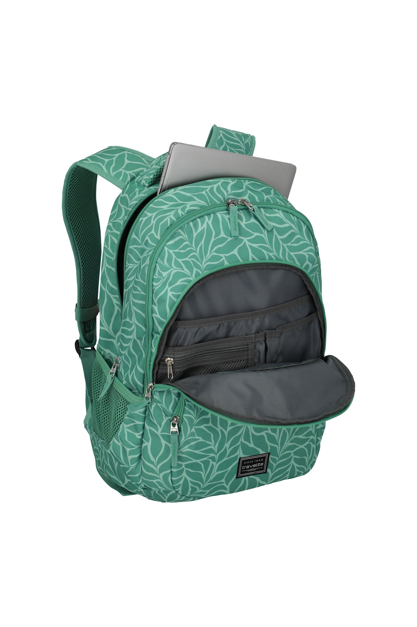 Travelite Freizeit Reise Rucksack Daypack Notebookfach Bordgepäck print green