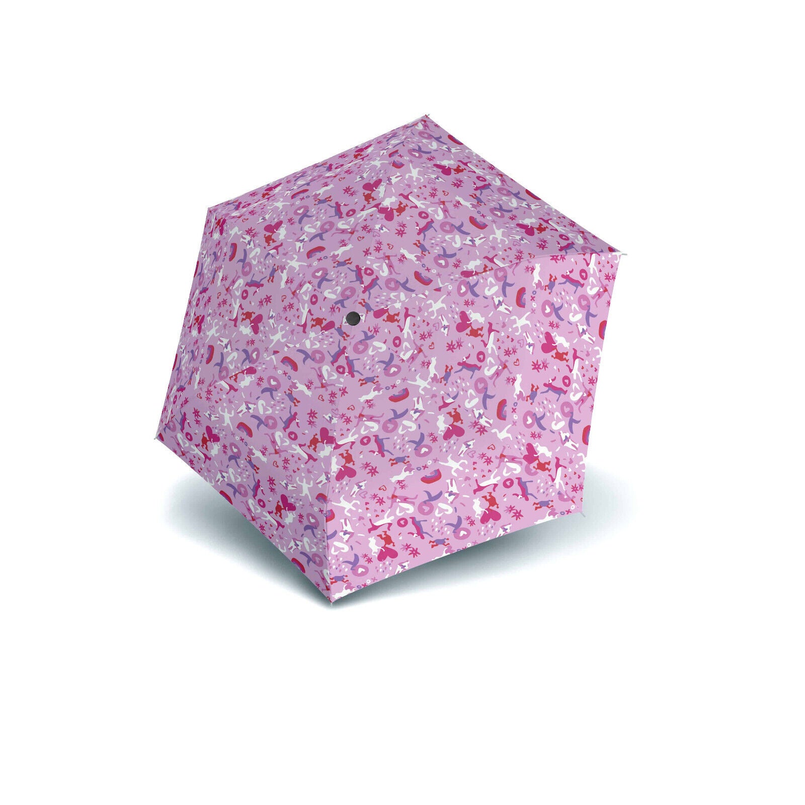 Knirps US.050 Mini Regenschirm Taschenschirm nur 115 g leicht embracing love