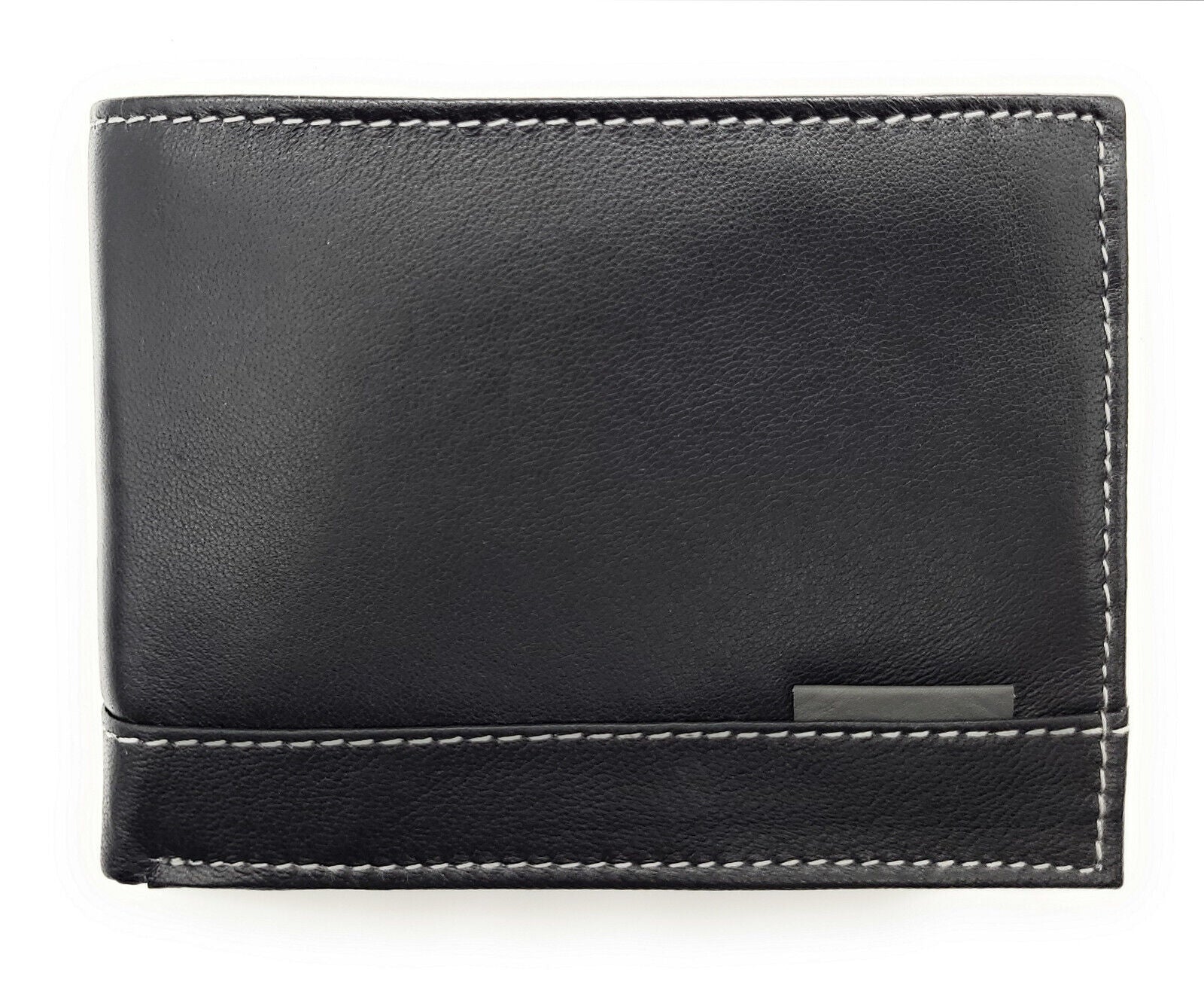 Lemasi echt Leder Herren Geldbörse 6 Kartenfächer, KFZ Papiere, Innenriegel