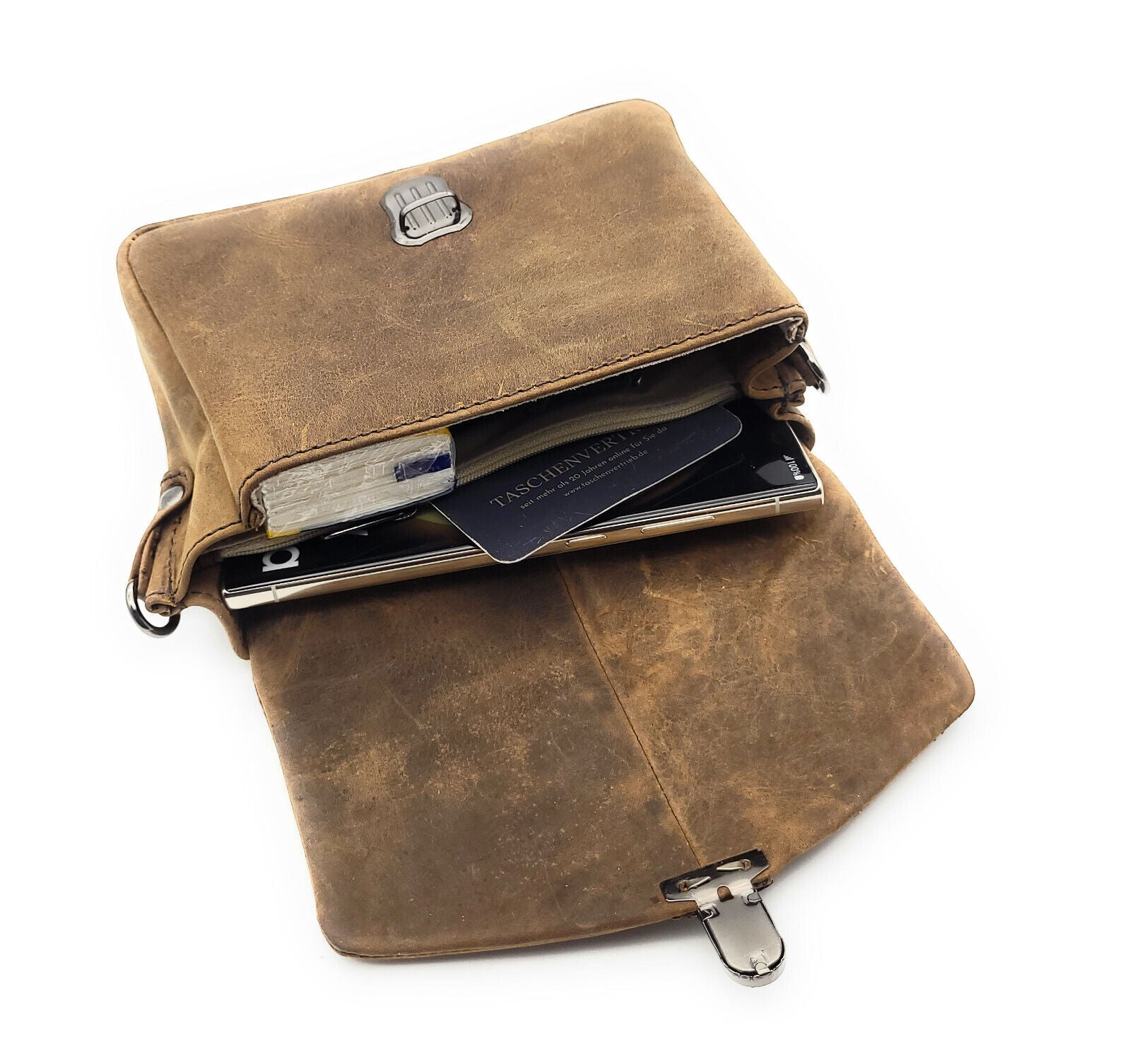 Leder Gürteltasche Bikertasche Jagdtasche Hüfttasche Bauchtasche Schultergurt