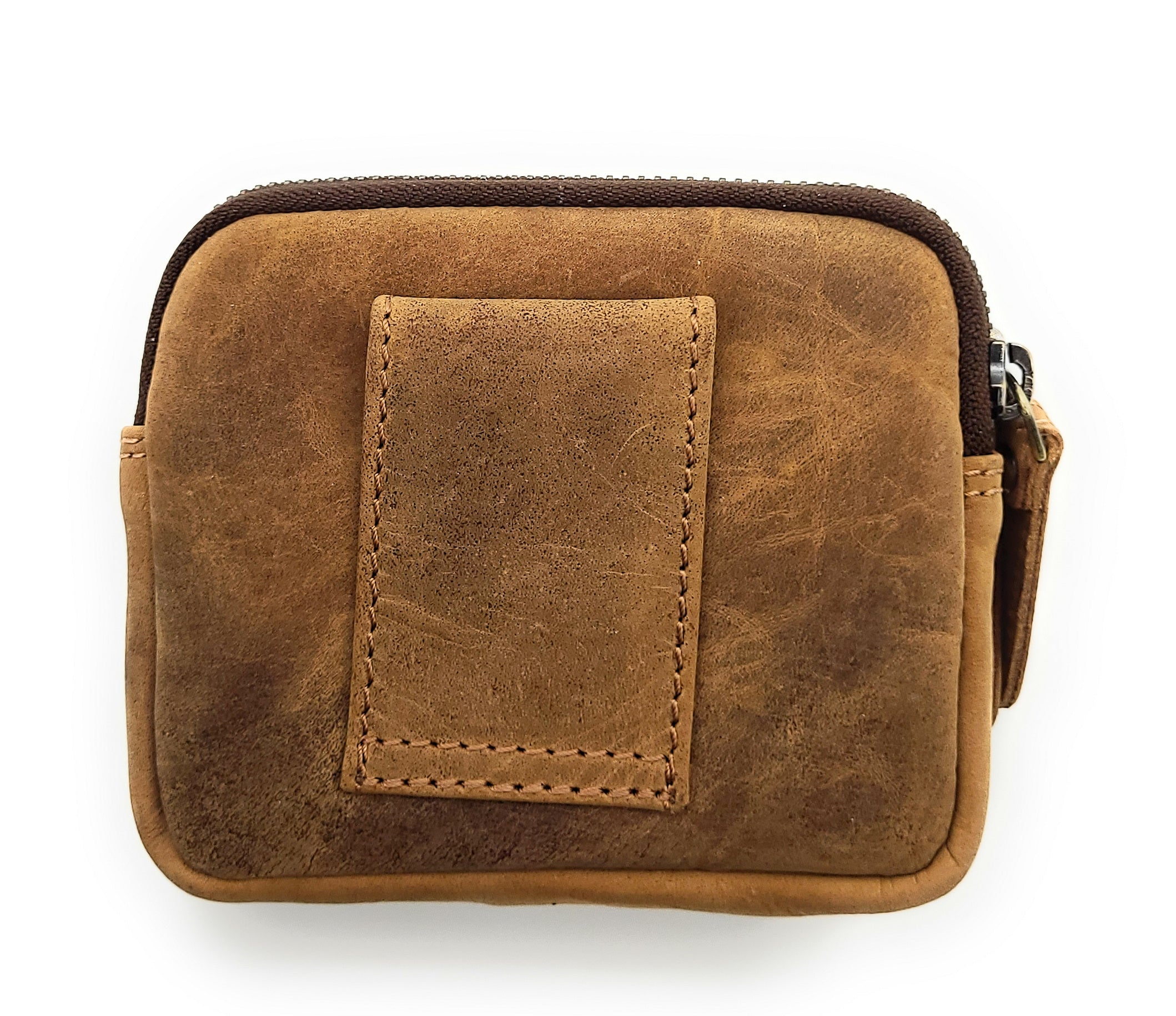 Mini Gürteltasche aus Büffelleder (Hunter) – kompakt & handgefertigt