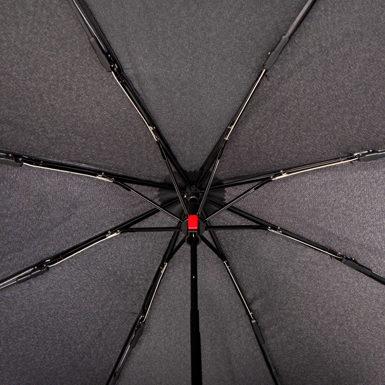 Knirps A.050 medium manual Regenschirm Taschenschirm Schirm create black