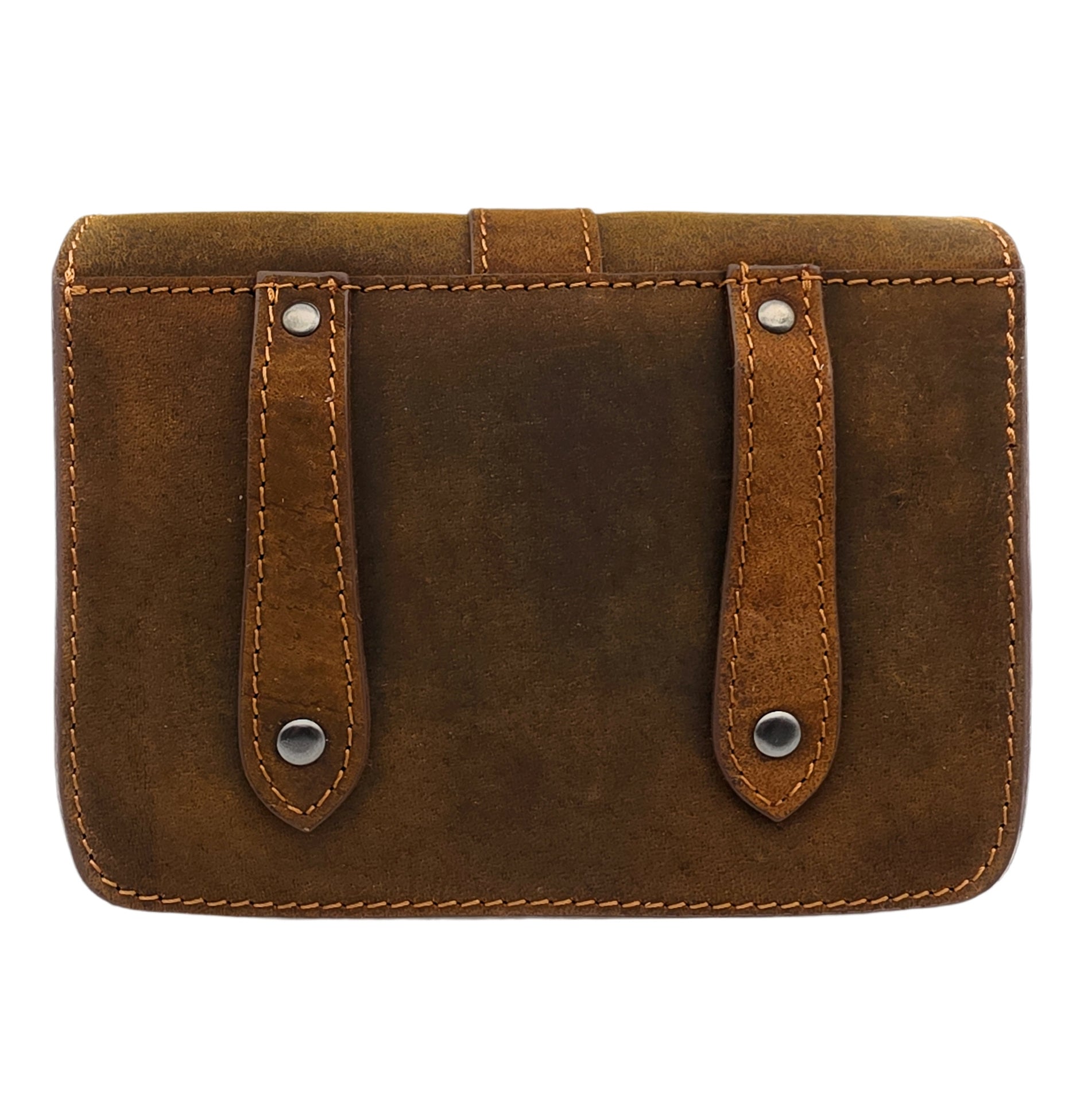 Hill Burry Heritage Gürteltasche Echtleder Vintage Braun