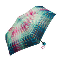 Esprit Regenschirm Taschenschirm Schirm Petito klein & leicht Cosy Checks ocean