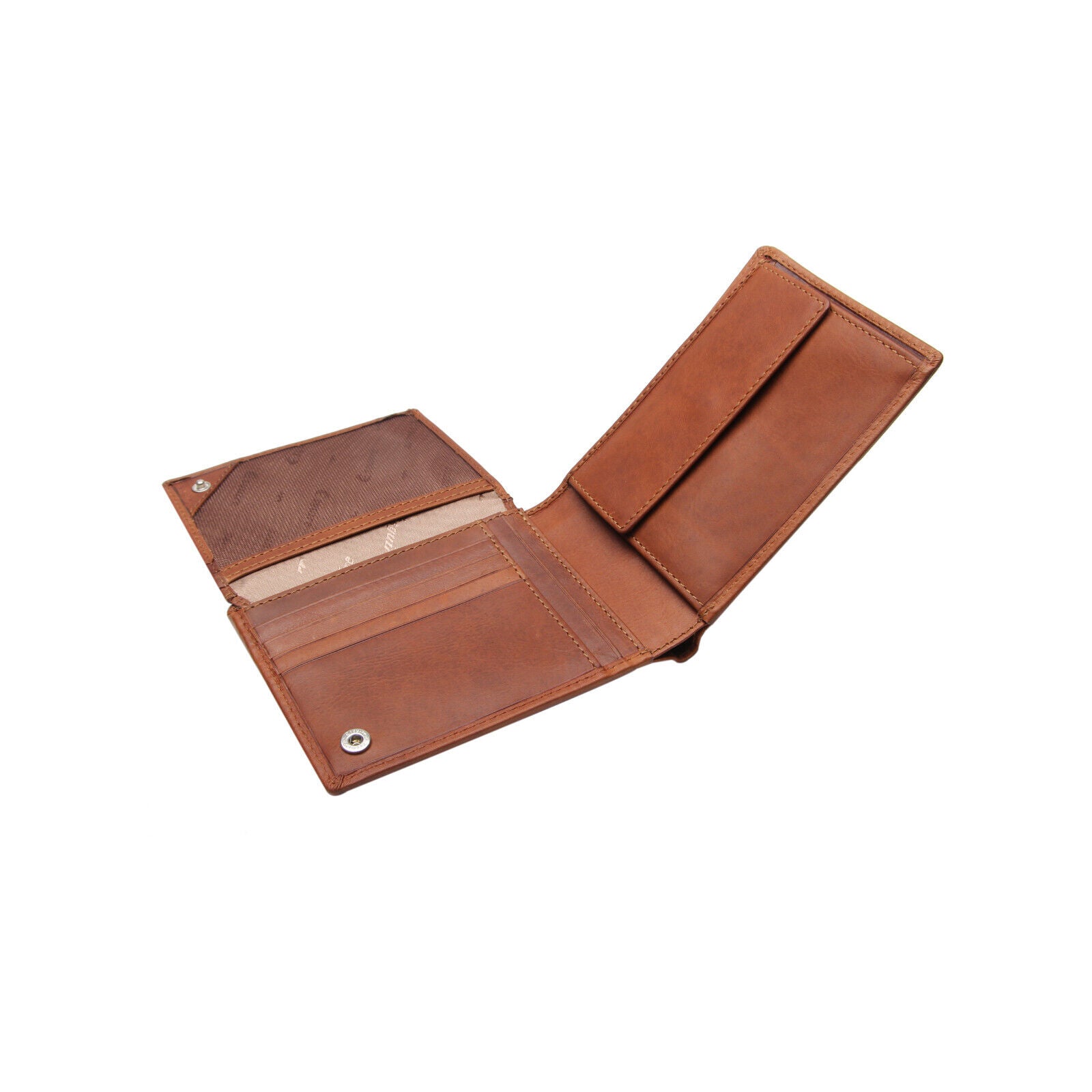 Esquire echt Leder Geldbörse Portemonnaie mit RFID Schutz & Cardsafe "Dallas" braun