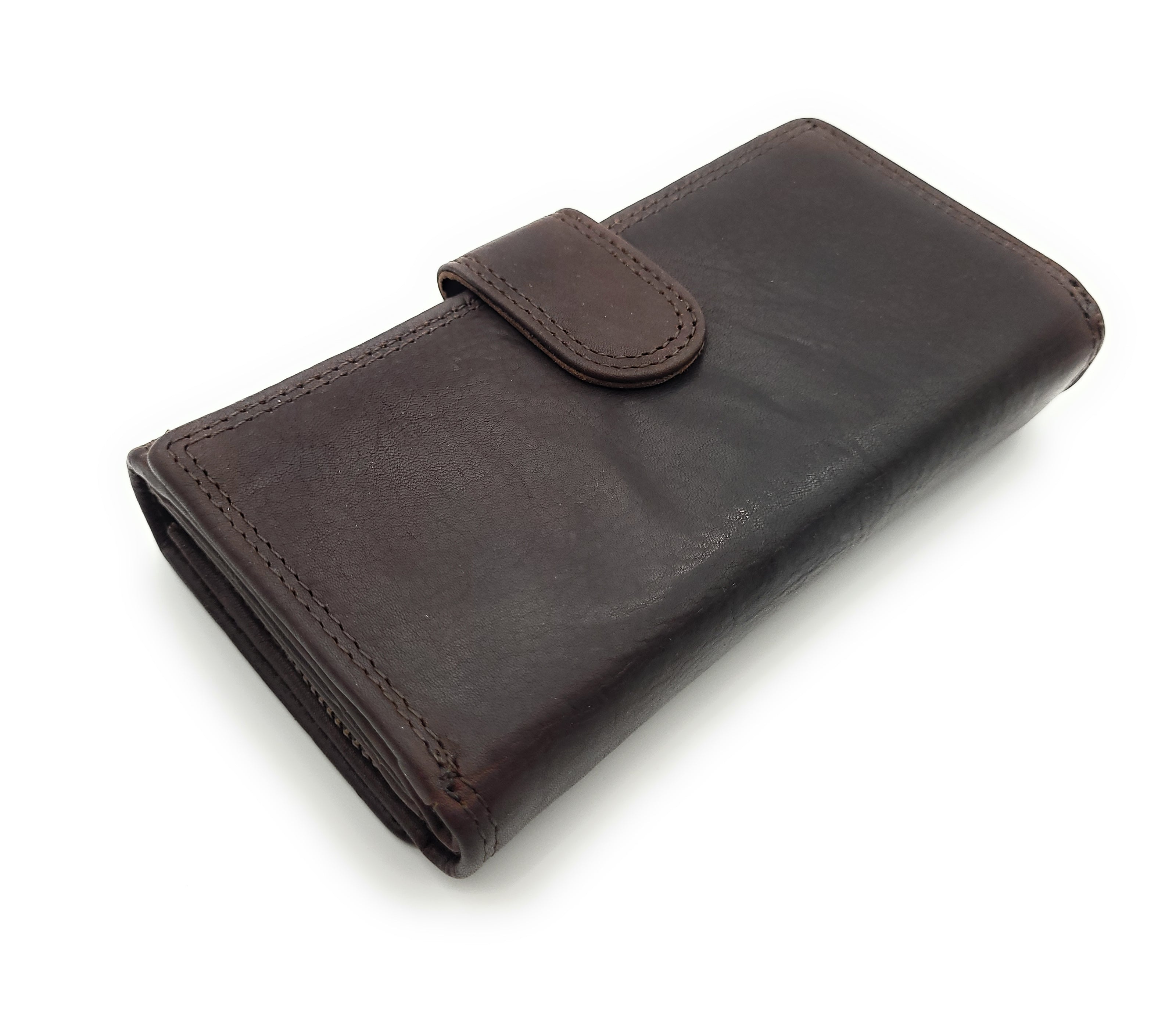 Louis Wallis Damen Geldbörse – Full-Grain-Leder mit RFID-Schutz