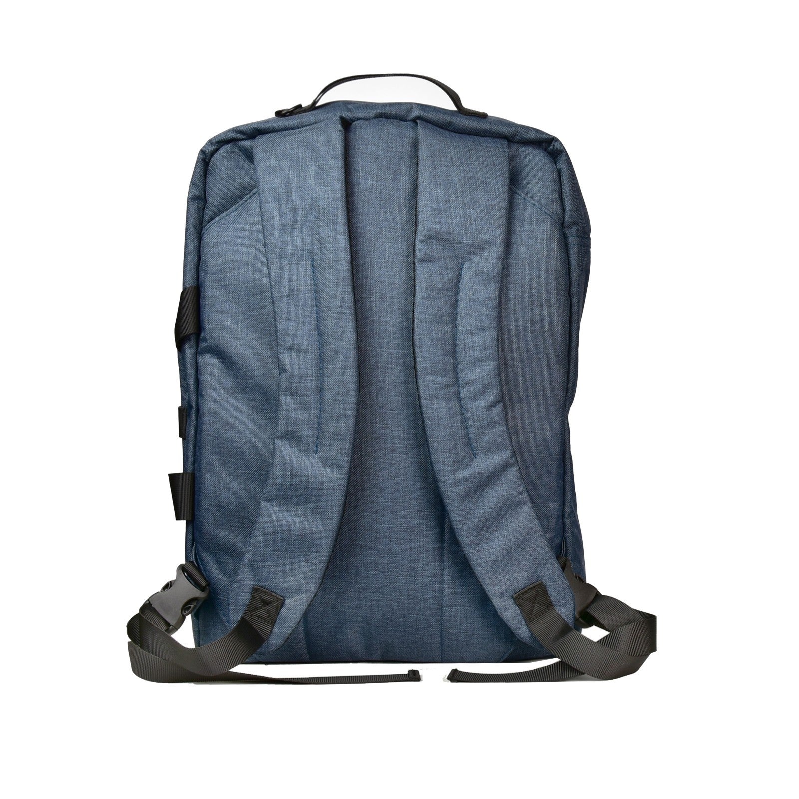 Dermata Multifunktionale Businesstasche 3-in-1 mit Laptopfach 17" | Rucksack, Aktentasche & Schultertasche aus Polycanvas petrol