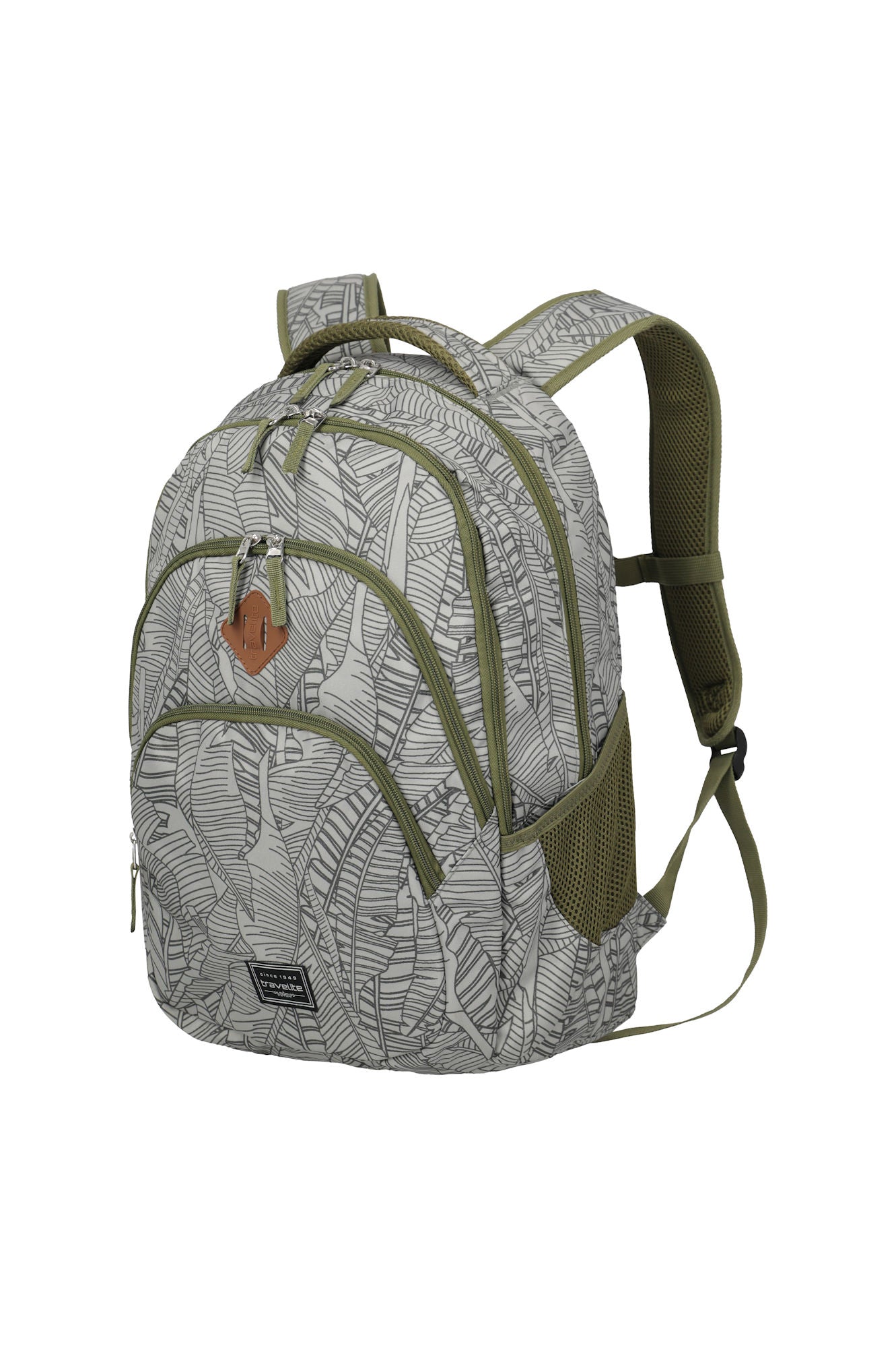 Travelite Freizeit Reise Rucksack Daypack Notebookfach Bordgepäck print grey
