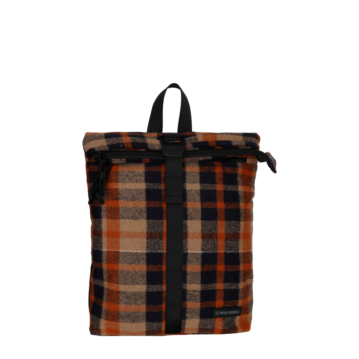 New Rebels Ribbi Roll Up Rolltop City Rucksack Los Angeles Scott Flanell karo