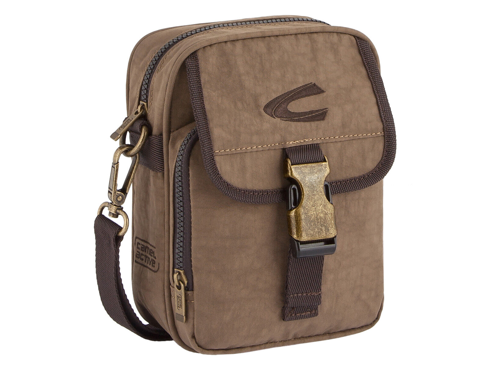 camel active Journey Umhängetasche Gürteltasche Tasche für flexible Abenteurer sand