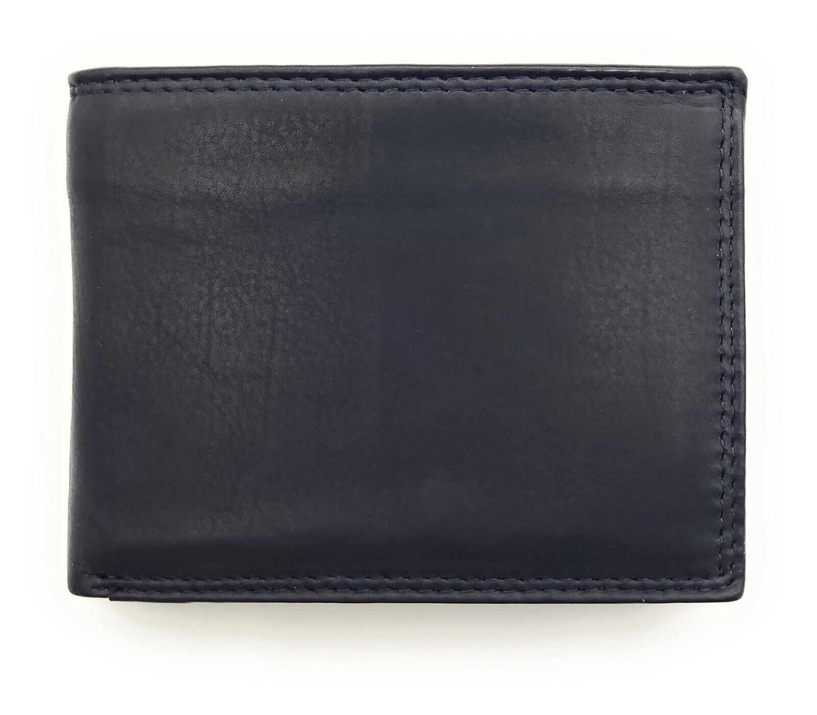 Jockey Club Basic echt Leder Herren Geldbörse Portemonnaie mit RFID Schutz navy blau