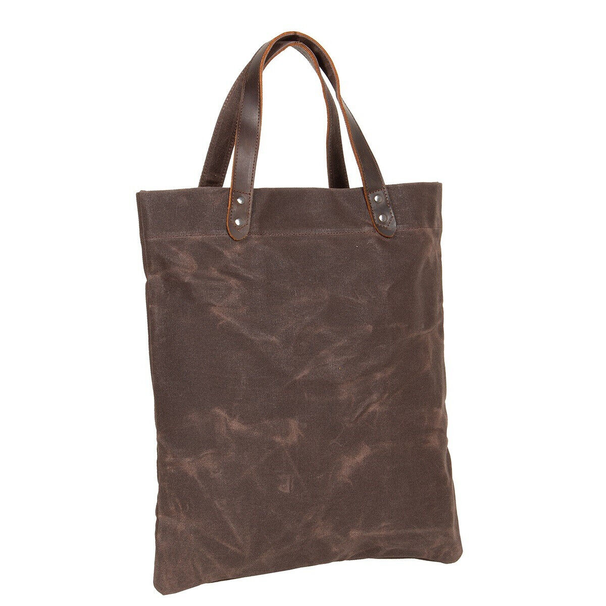 Mustang Shopper Houston Einkaufstasche aus heavy waxed Canvas und echtem Leder