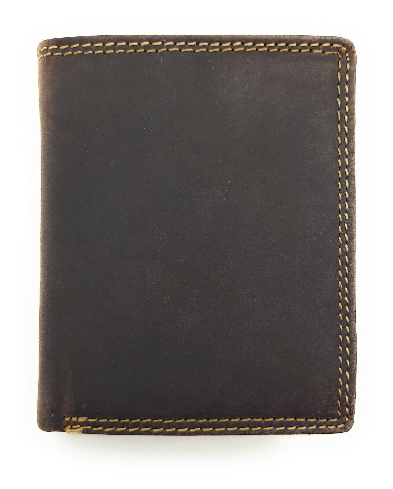 Jockey Club Basic kleine echt Leder Geldbörse Portemonnaie Geldbeutel mit RFID Schutz braun