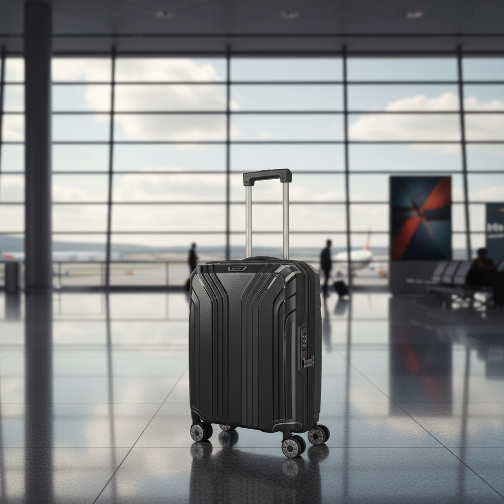 Travelite Elvaa Reisekoffer S Trolley Koffer 55cm 4 Rad TSA bruchfest Handgepäck schwarz