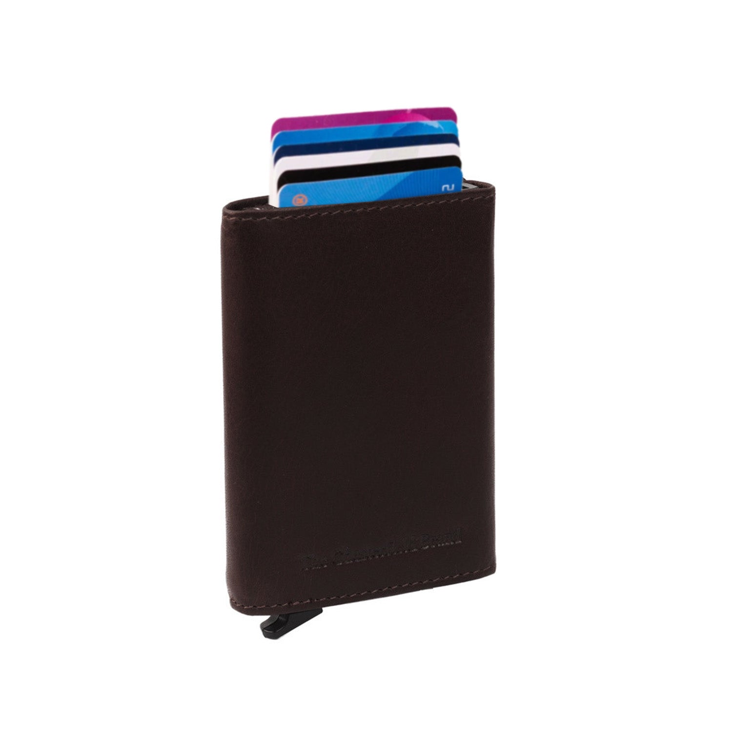 The Chesterfield Brand echt Leder Kreditkartenetui Geldbörse Palma dunkelbraun