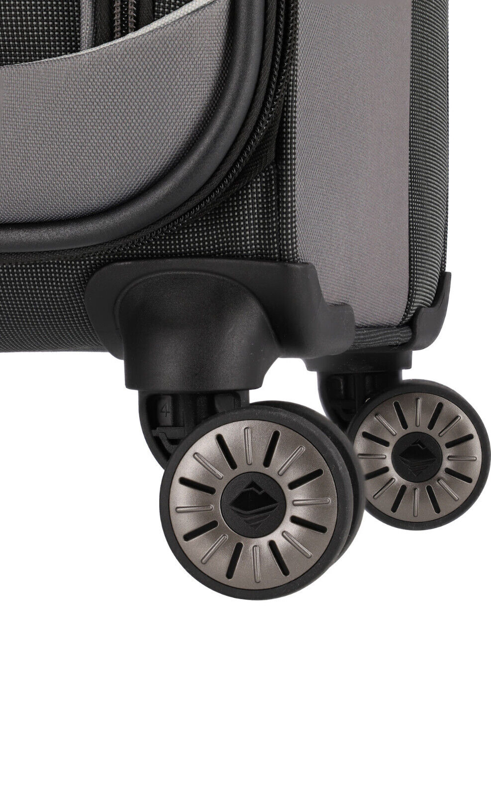 Travelite VIIA Reisekoffer L Trolley Koffer 77cm 4 Rad / Rollen Dehnfalte TSA schiefer