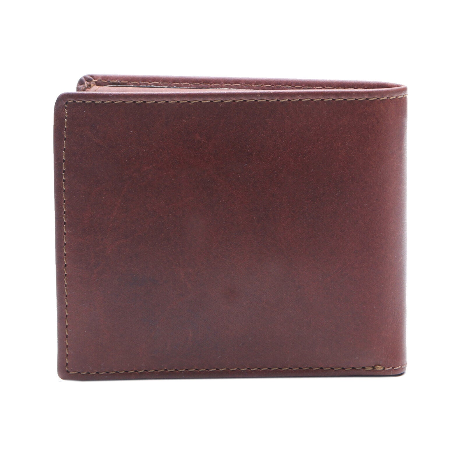 Esquire kompakte echt Leder Geldbörse Portemonnaie mit RFID Schutz braun