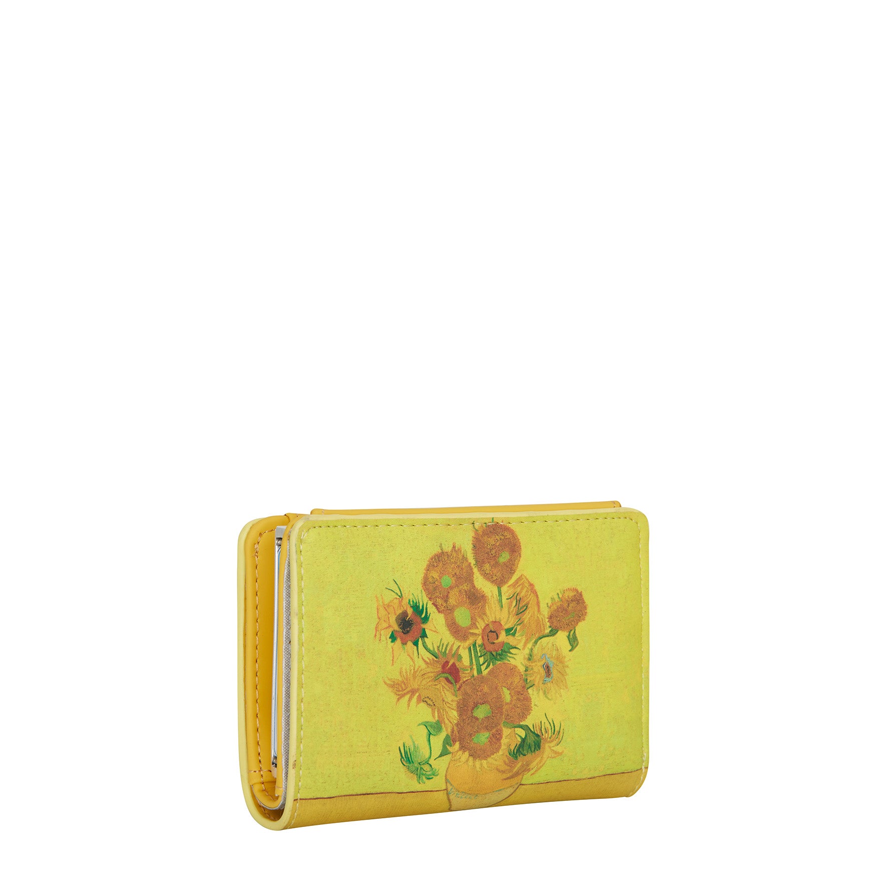 New Rebels Smart Wallet – Van Gogh Sonnenblumen | Künstlerisches Portemonnaie mit Münzfach, Kartenbox & Sichtfach