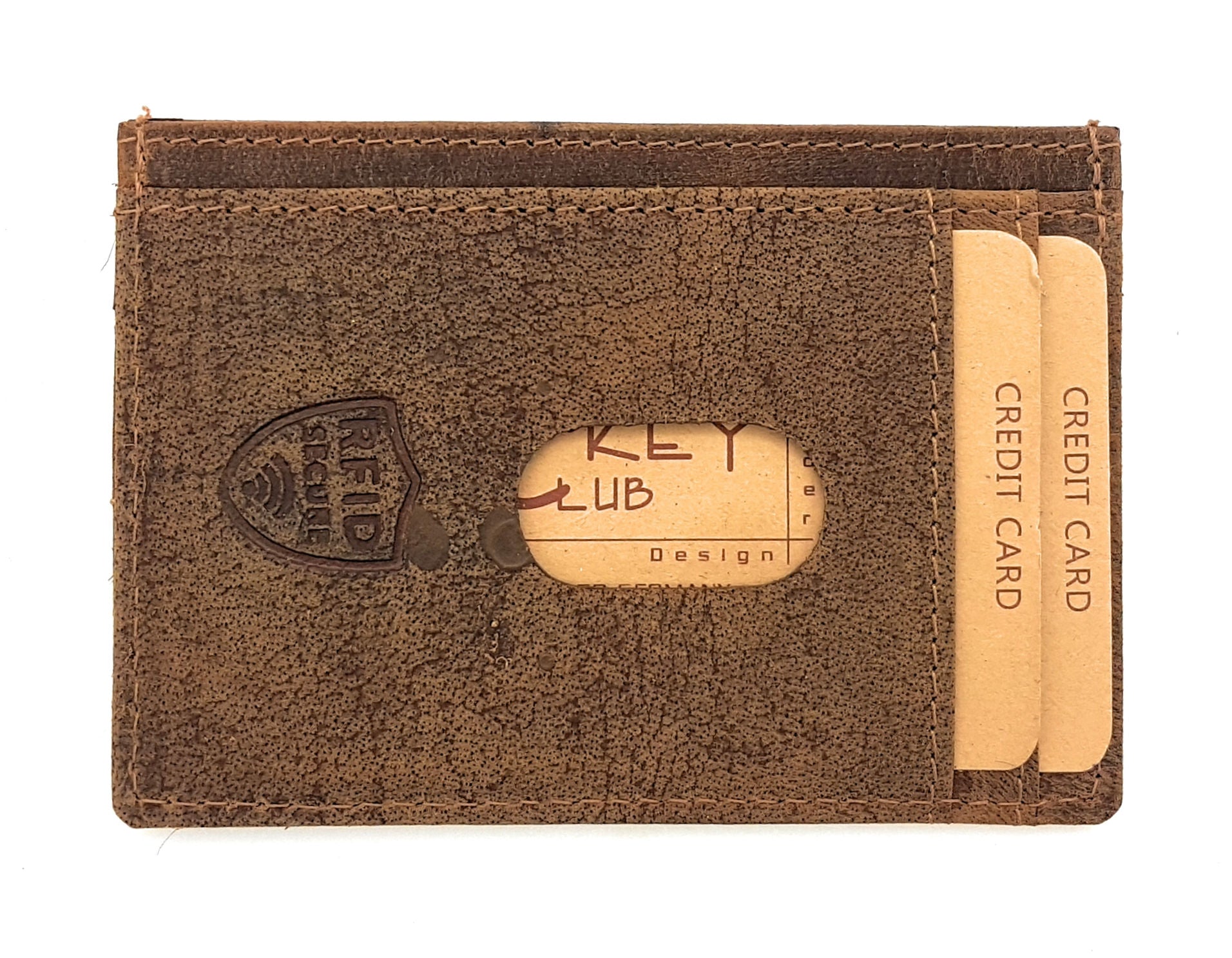 Jockey Club echt Leder Biker Geldbörse mit Kette und herausnehmbaren Kreditkartenetui Portemonnaie mit RFID Schutz