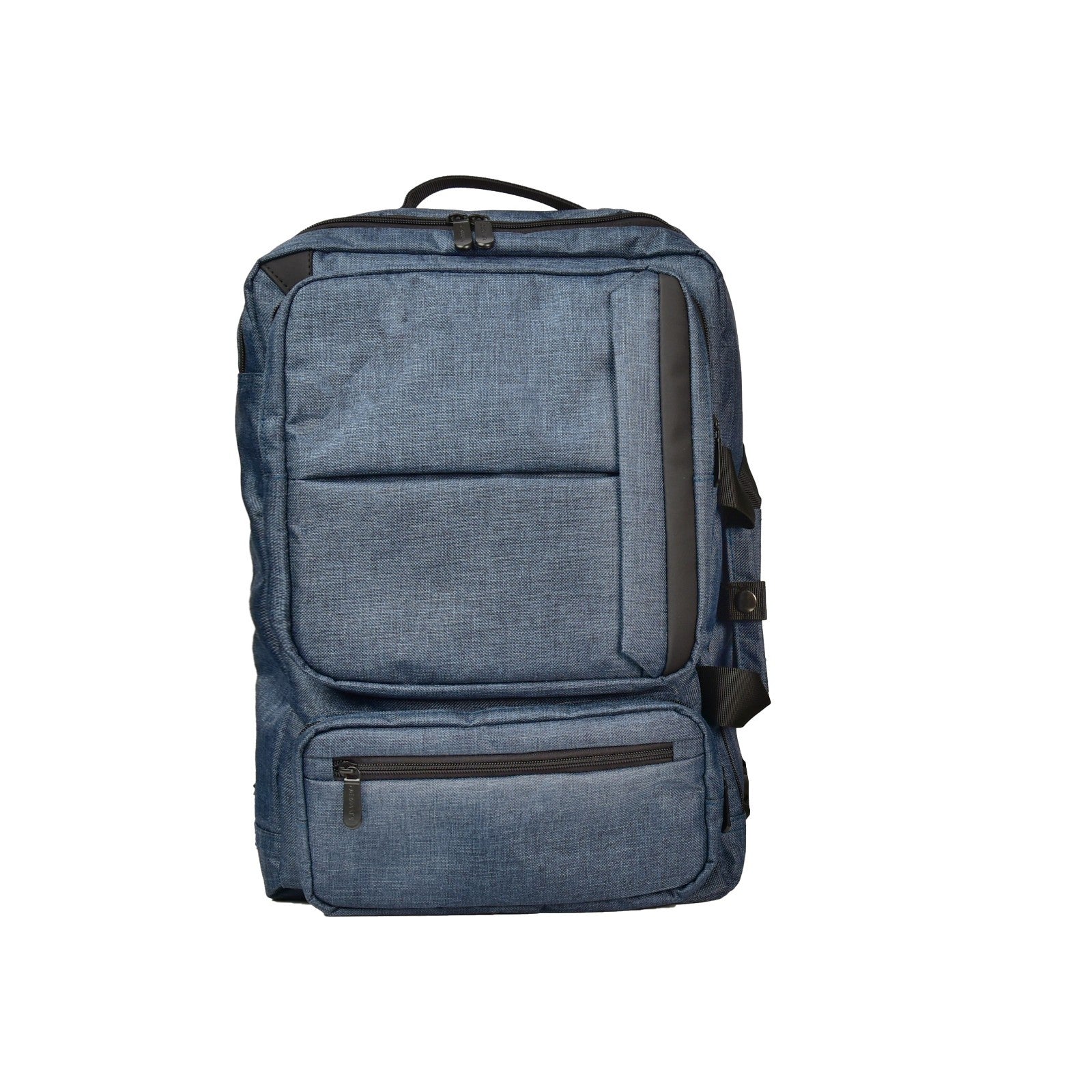 Dermata Multifunktionale Businesstasche 3-in-1 mit Laptopfach 17" | Rucksack, Aktentasche & Schultertasche aus Polycanvas petrol