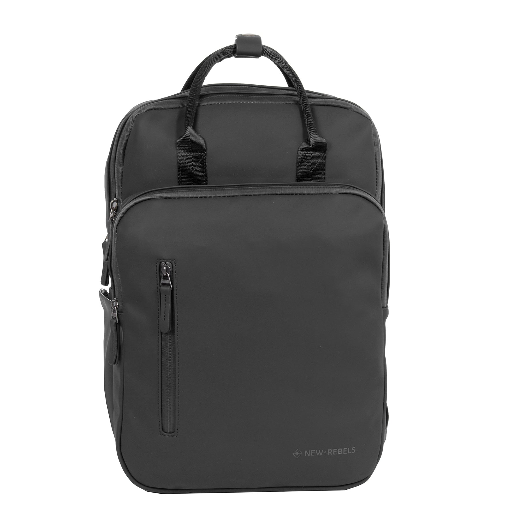New Rebels William Milwaukee Rucksack – Wasserabweisend, 18L Volumen, Laptopfach, Silber-Innenfutter
