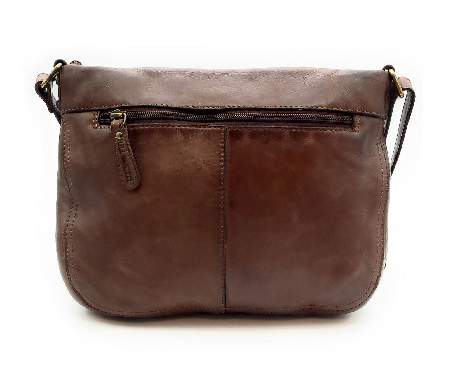 Hill Burry echt Leder Damen Umhängetasche Schultertasche Handtasche braun