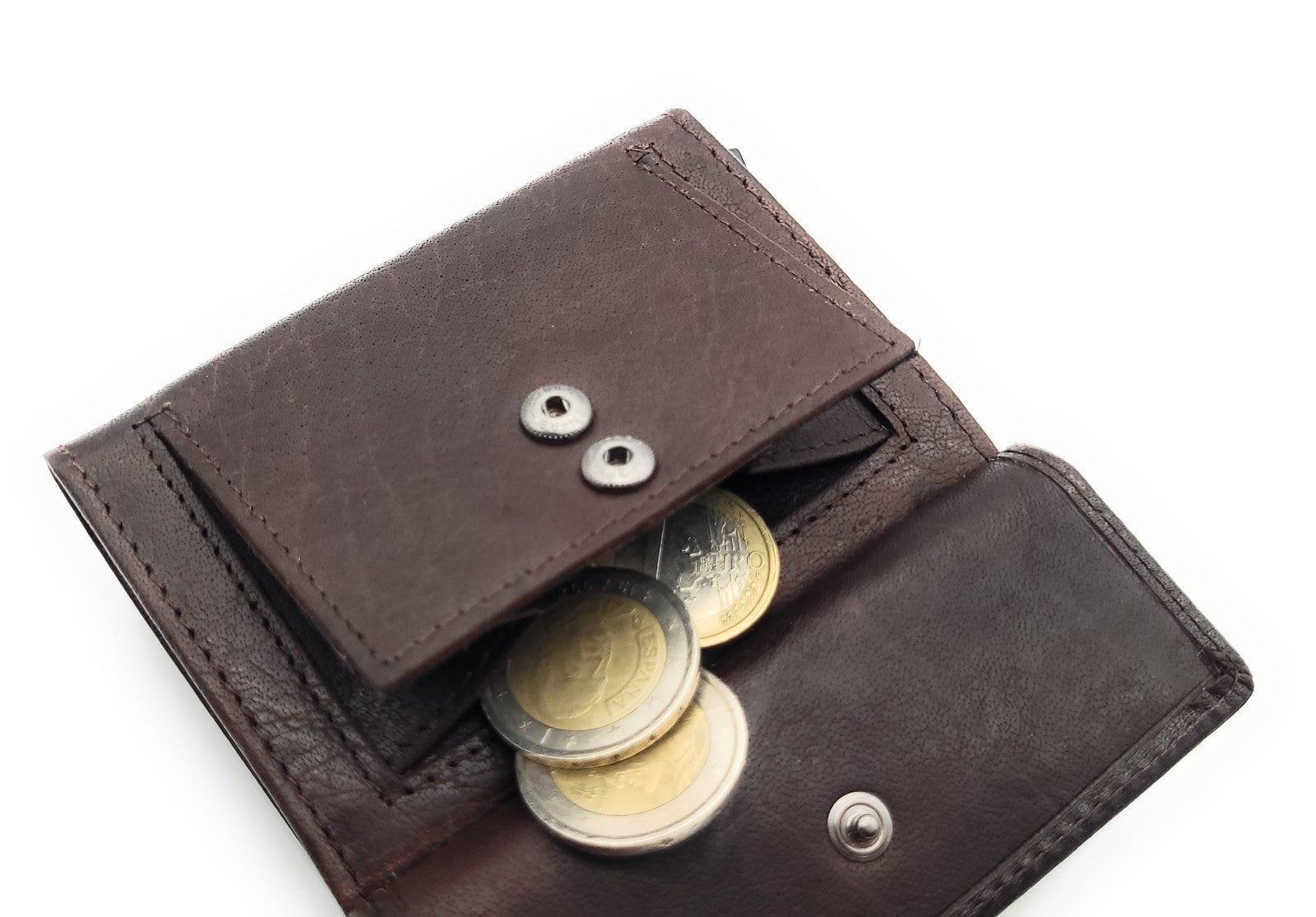 The Chesterfield Brand echt Leder Kreditkartenetui Geldbörse Mannheim braun