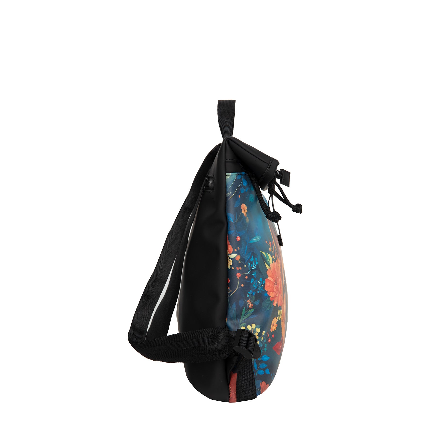 New Rebels Rolltop Rucksack Schäferhund – Wasserabweisend, Cityrucksack Los Angeles