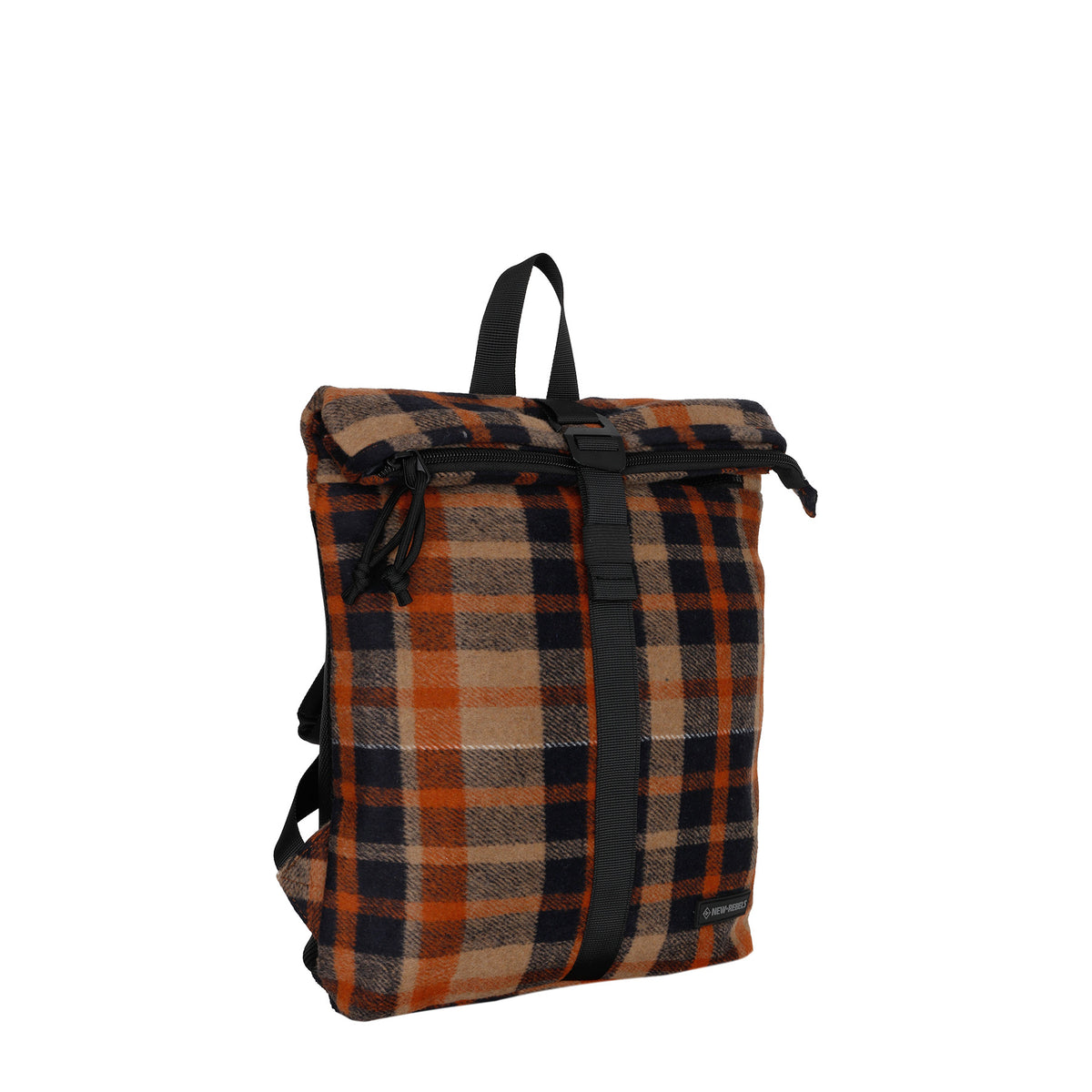 New Rebels Ribbi Roll Up Rolltop City Rucksack Los Angeles Scott Flanell karo