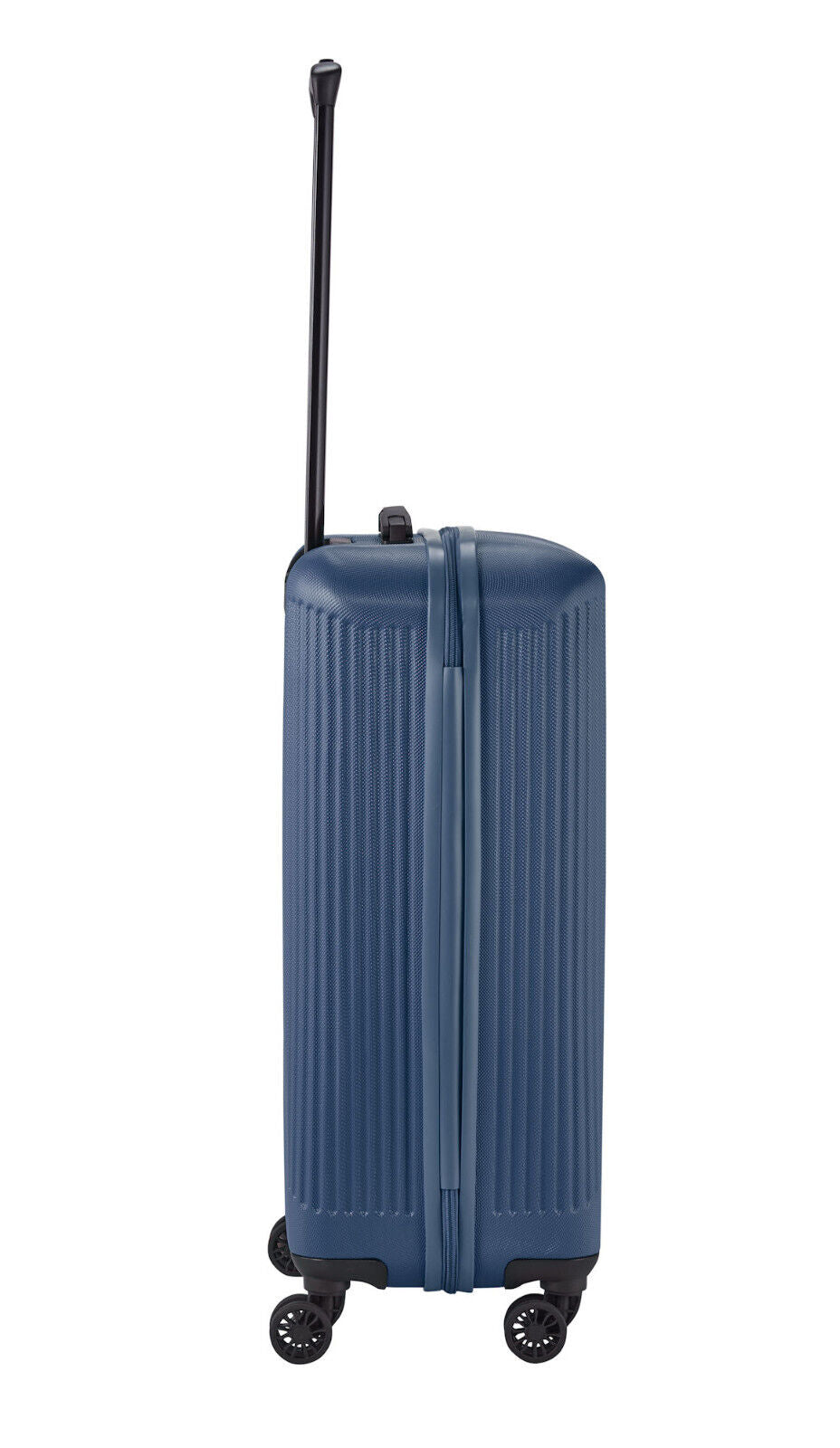 Travelite Bali Reisekoffer M Trolley 67cm 4 Rad Rollen TSA Hartschale blau