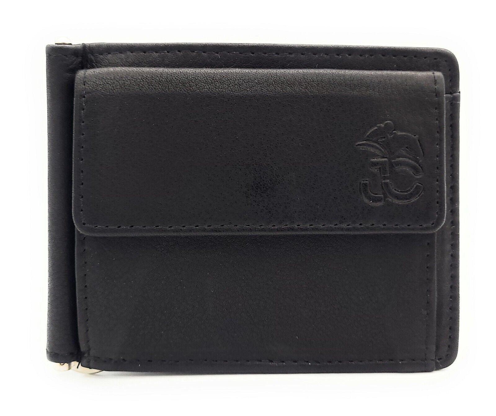 Jockey Club Dollarclip – Echt Leder Geldbörse mit RFID-Schutz & Münzfach