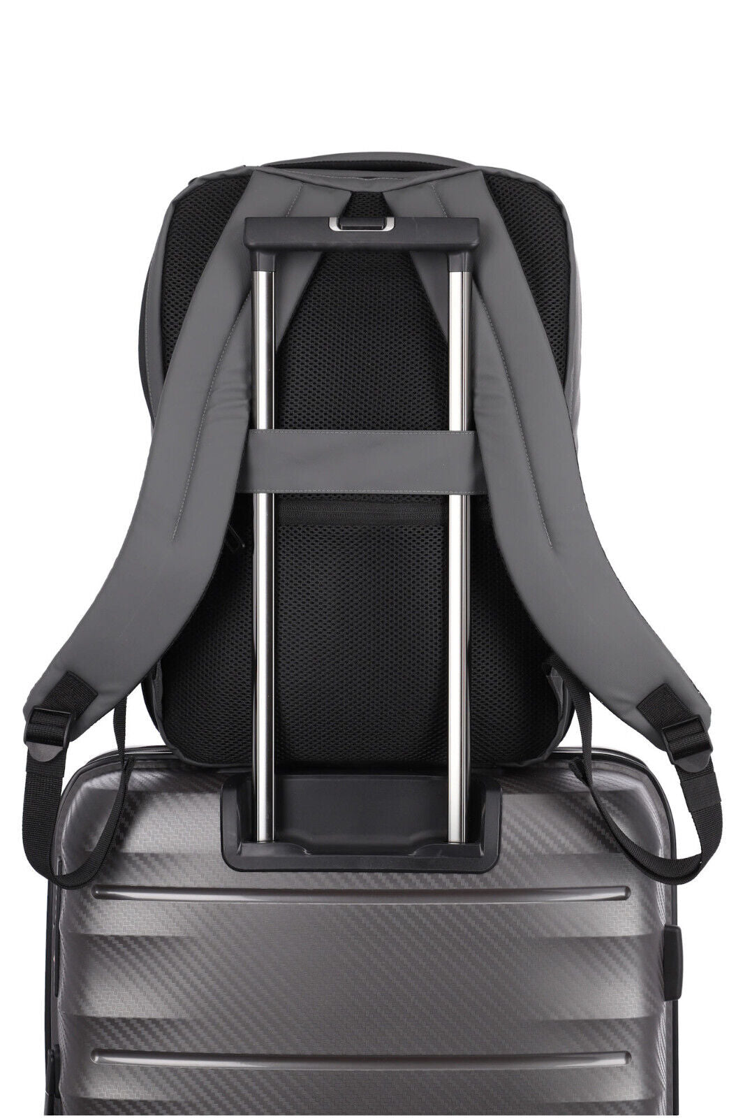 Travelite Boxy Rucksack Daypack Notebookfach wasserfeste Plane Reflektoren blau