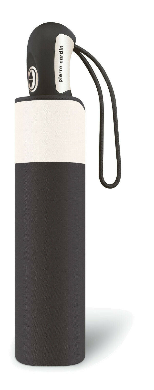 pierre cardin Damen Regenschirm Taschenschirm Auf-Zu Automatik Sunflower schwarz weiß