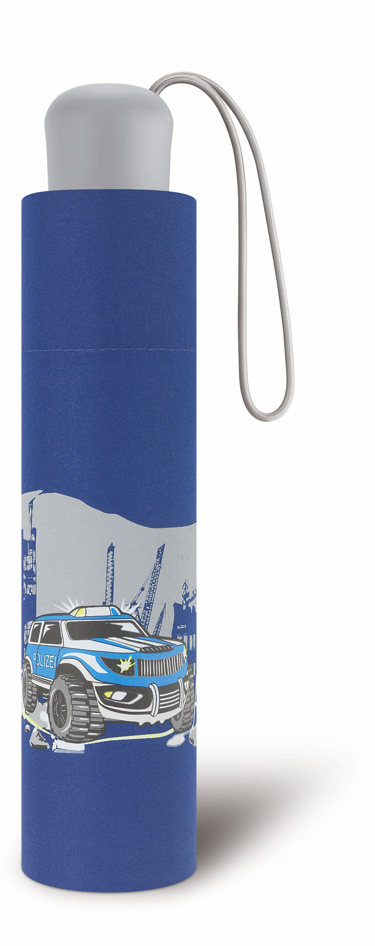 Scout Kinder Regenschirm Taschenschirm mit Reflektionsstreifen Big Foot Polizei Monster Truck