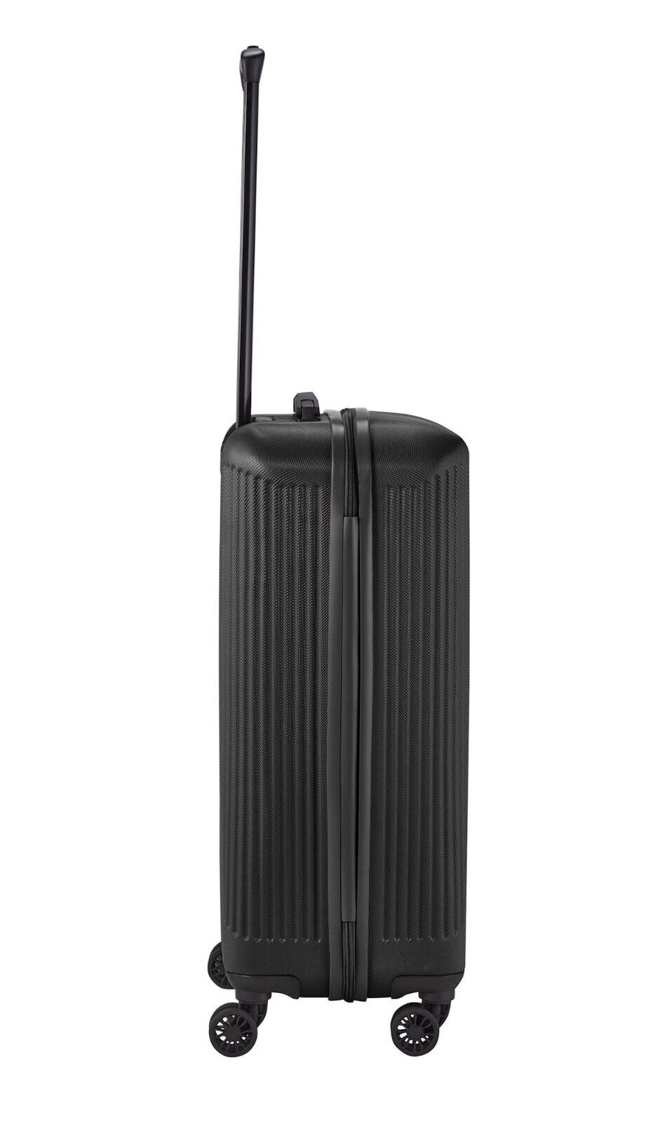 Travelite Bali Reisekoffer M Trolley Koffer 67cm 4 Rad / Rollen TSA Hartschale schwarz