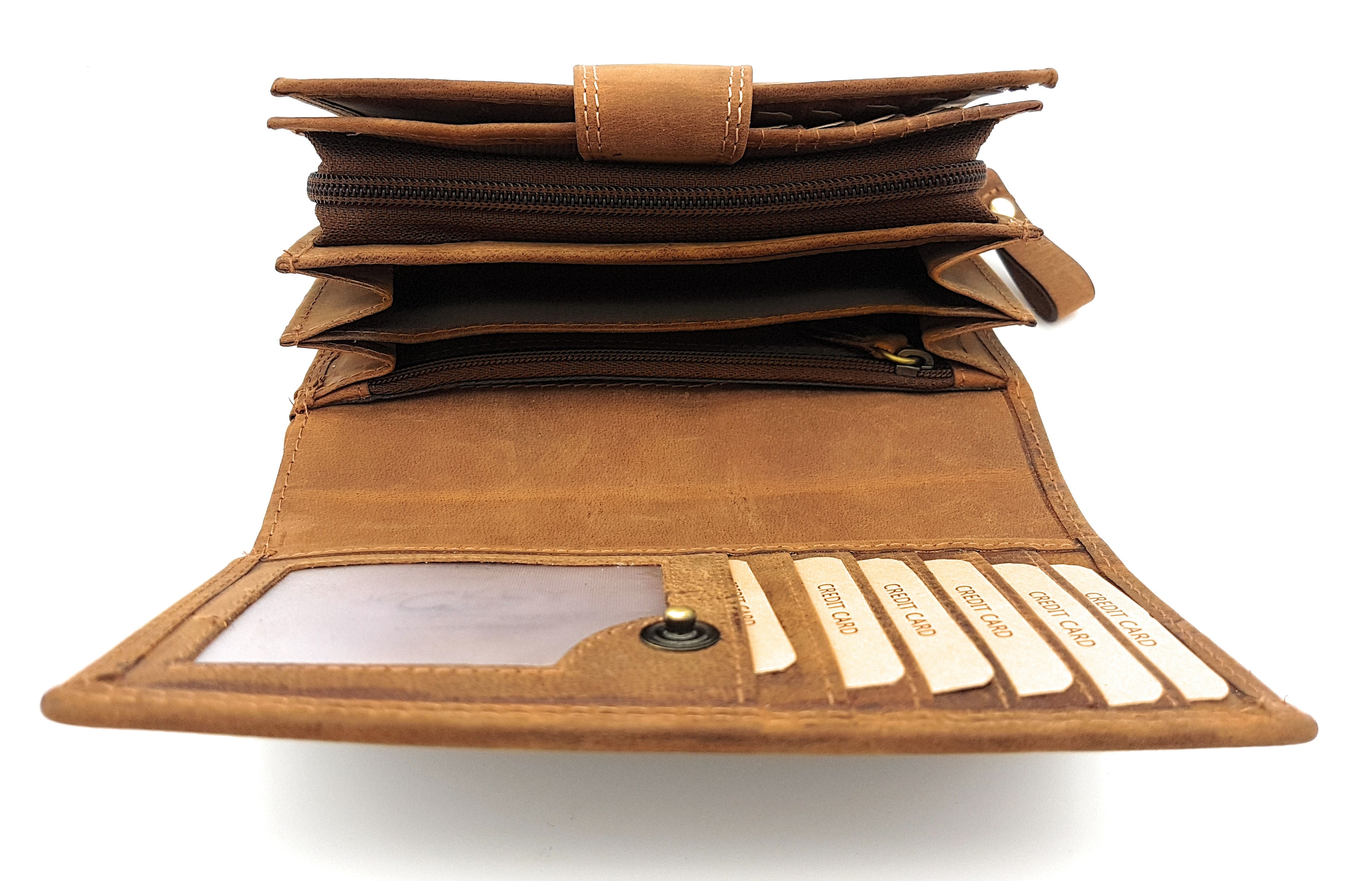 Jockey Club XXL echt Leder Damen Mädchen Geldbörse Pferd vintage Hunterleder mit RFID Schutz