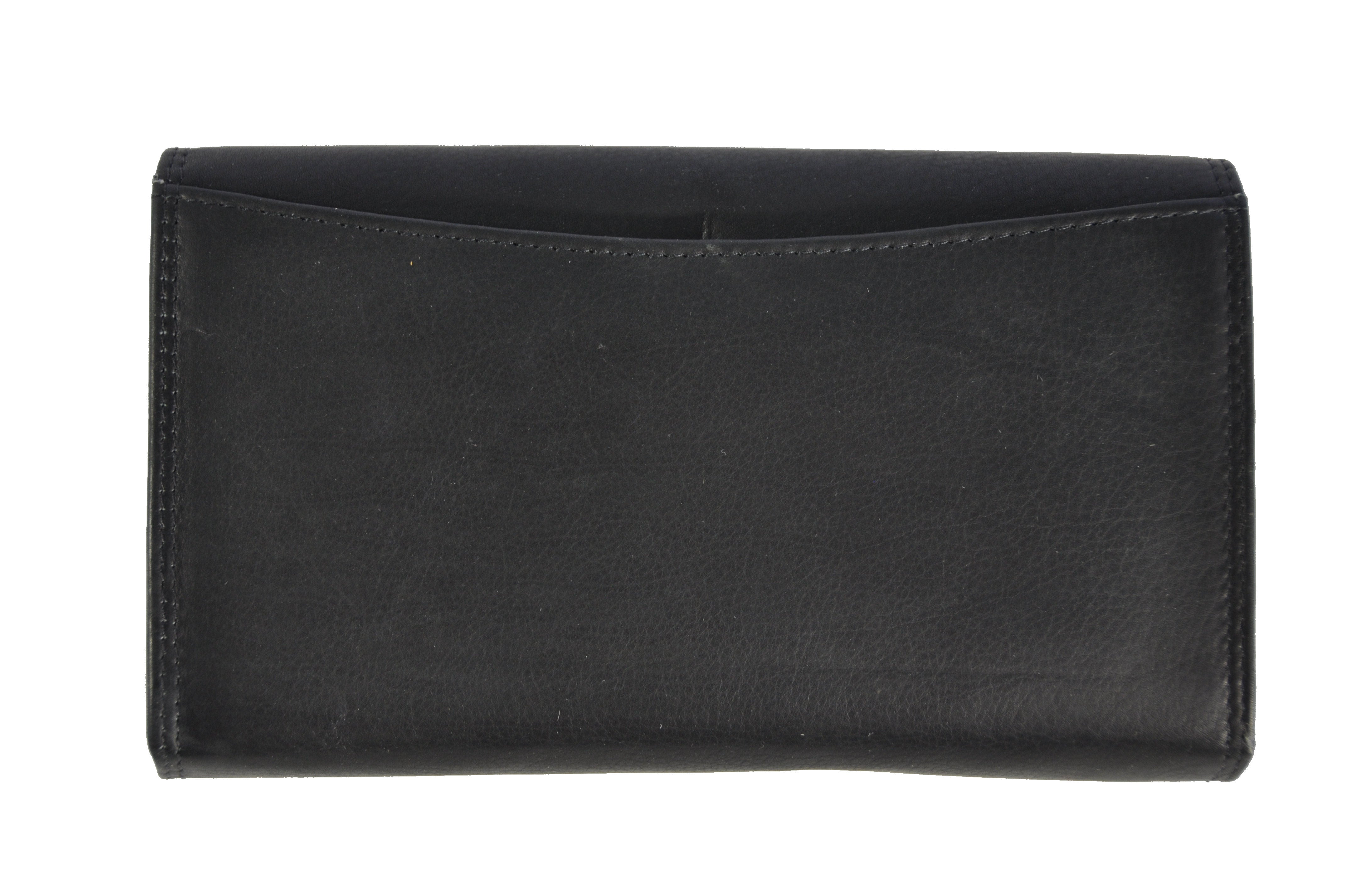 Jockey Club echt Leder Kellnerbörse Geldbörse Portemonnaie Softleder Basic schwarz