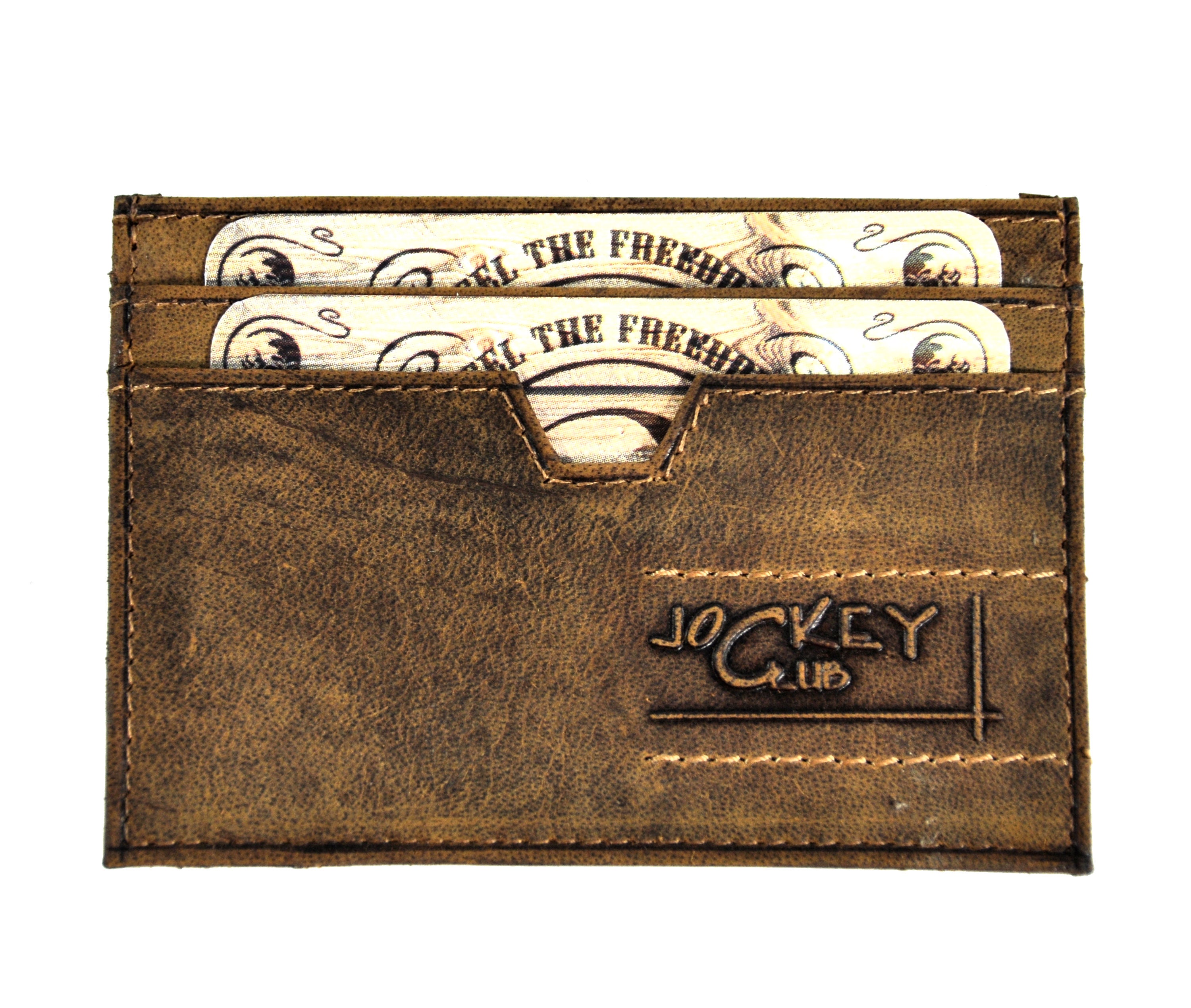 Jockey Club Biker Geldbörse | Hunterleder | RFID-Schutz | Kettensicherung | Vintage Design