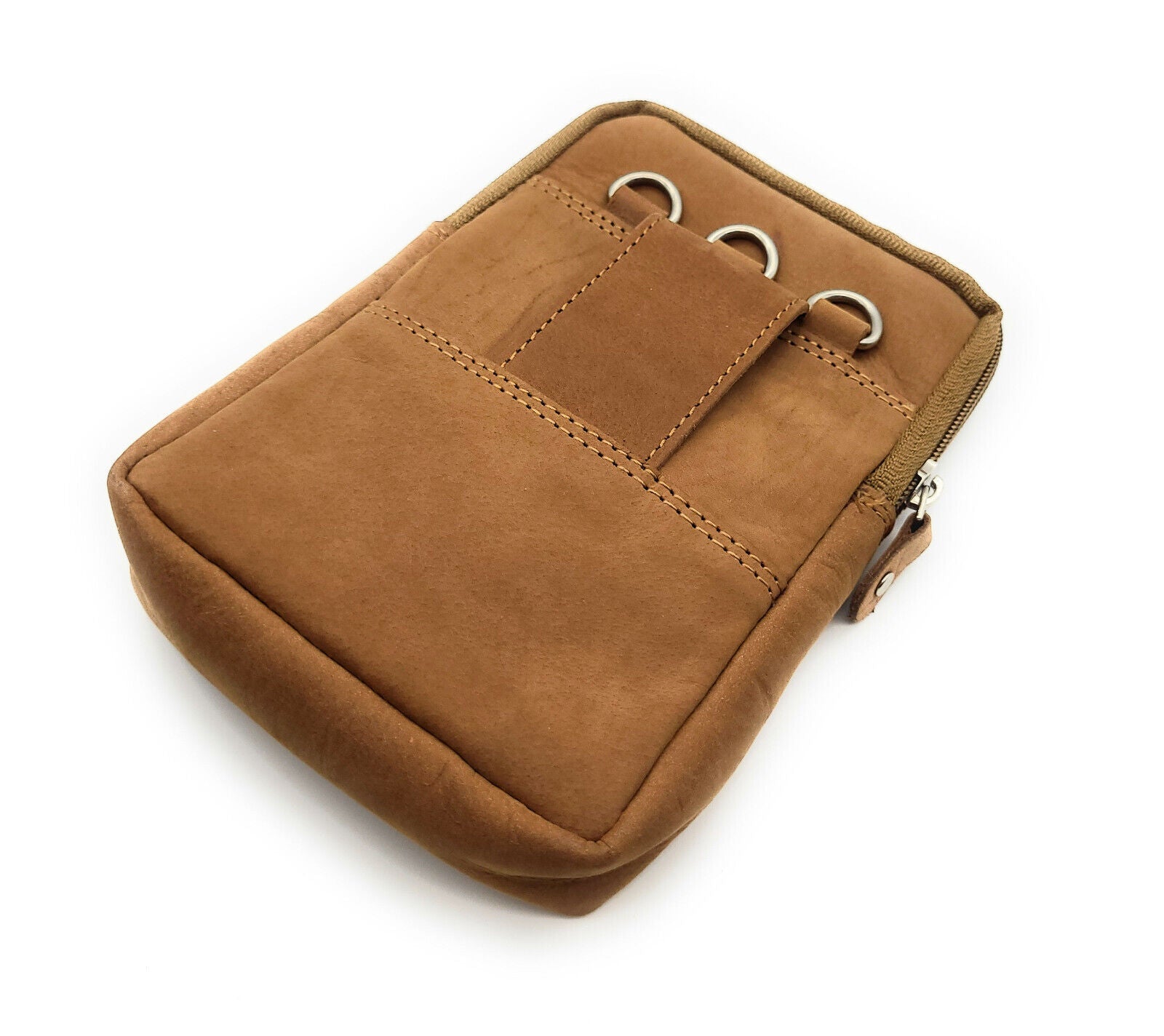 Lemasi echt Leder Bauchtasche Hüfttasche Gürteltasche Crossbag Umhängetasche Hunterleder