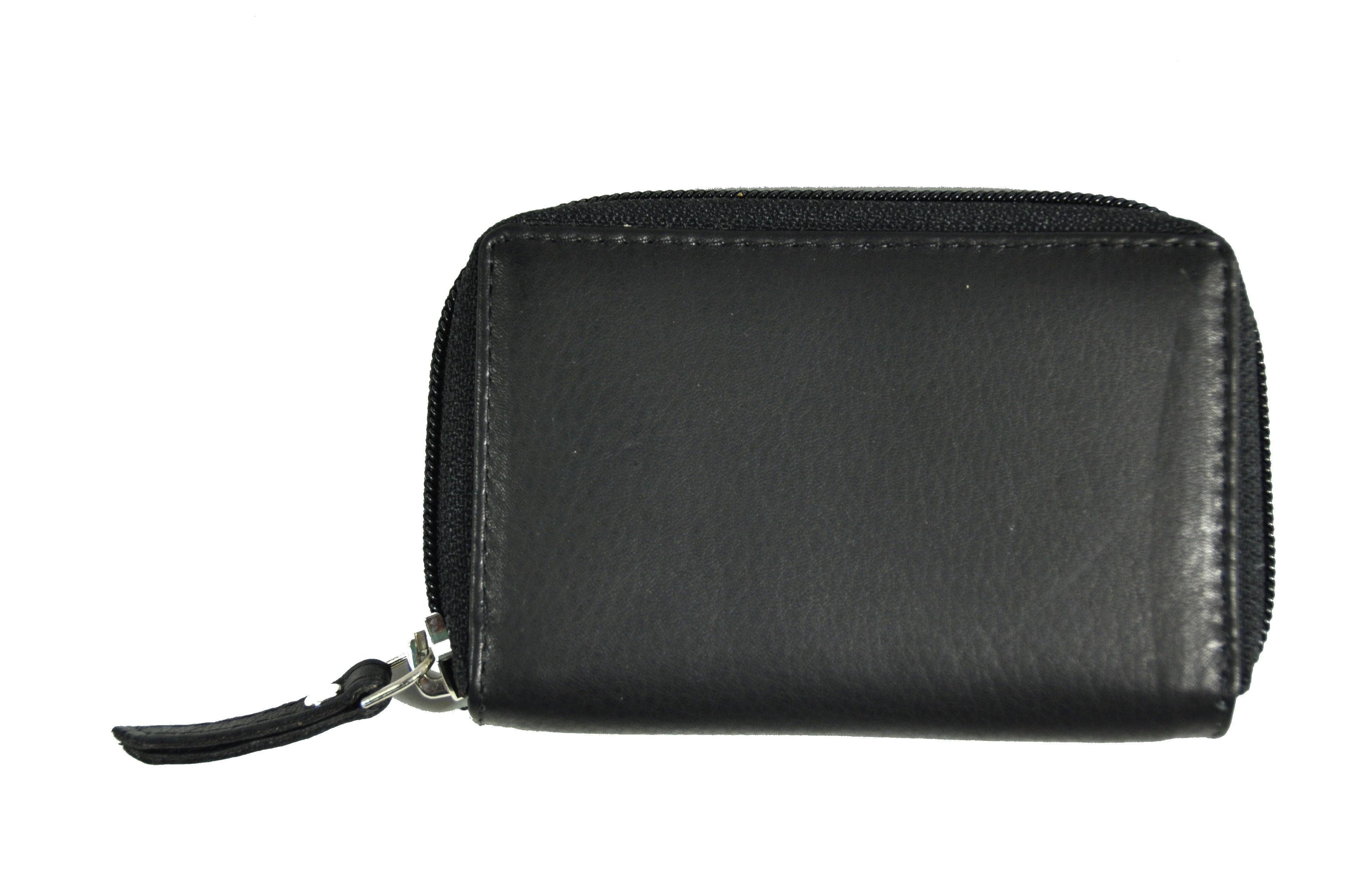 Jockey Club kompaktes Leder Kreditkartenetui Hülle Visitenkarten Etui Nappaleder mit RFID Schutz