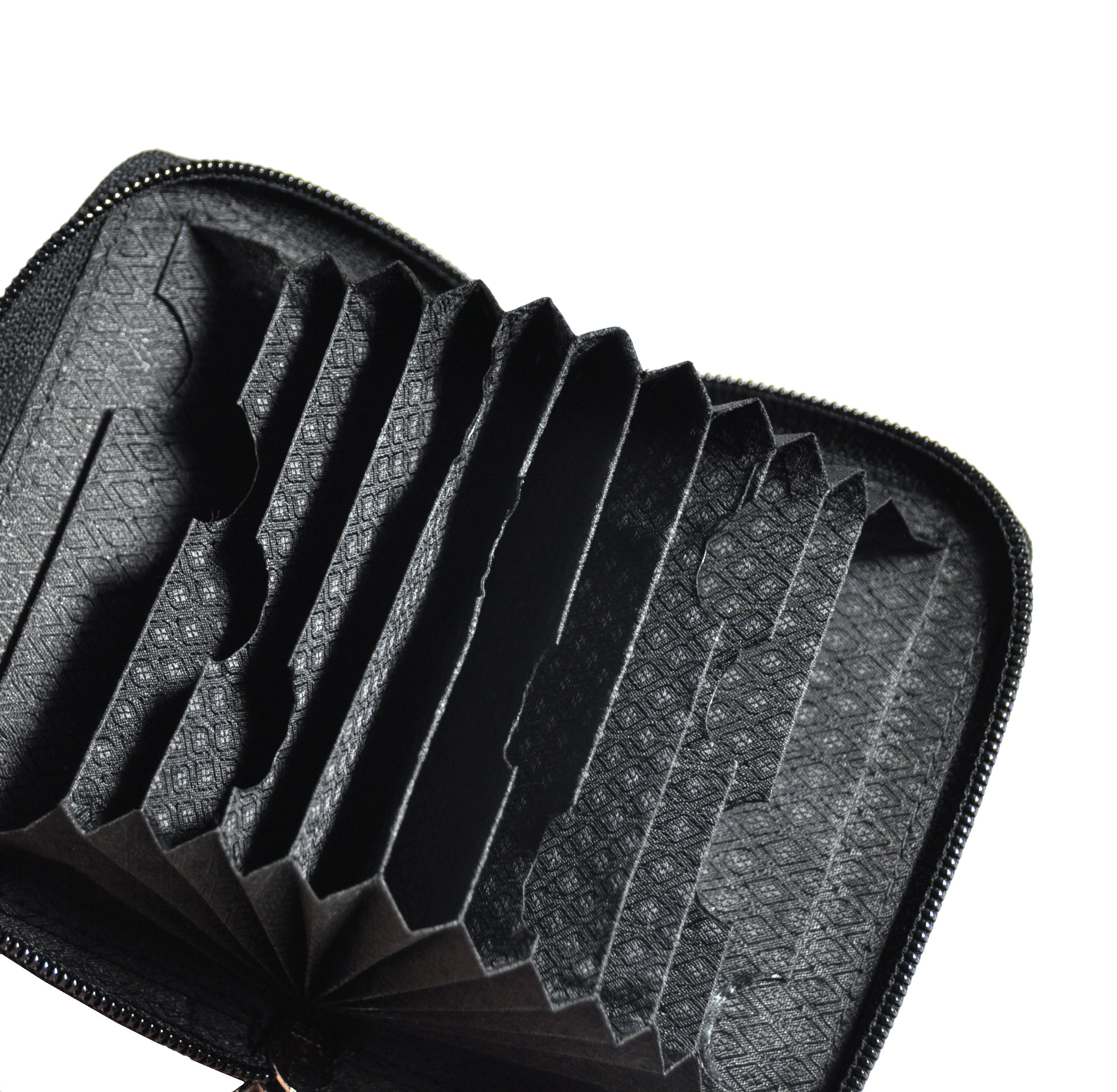 Jockey Club kompaktes Leder Kreditkartenetui Hülle Visitenkarten Etui Nappaleder mit RFID Schutz