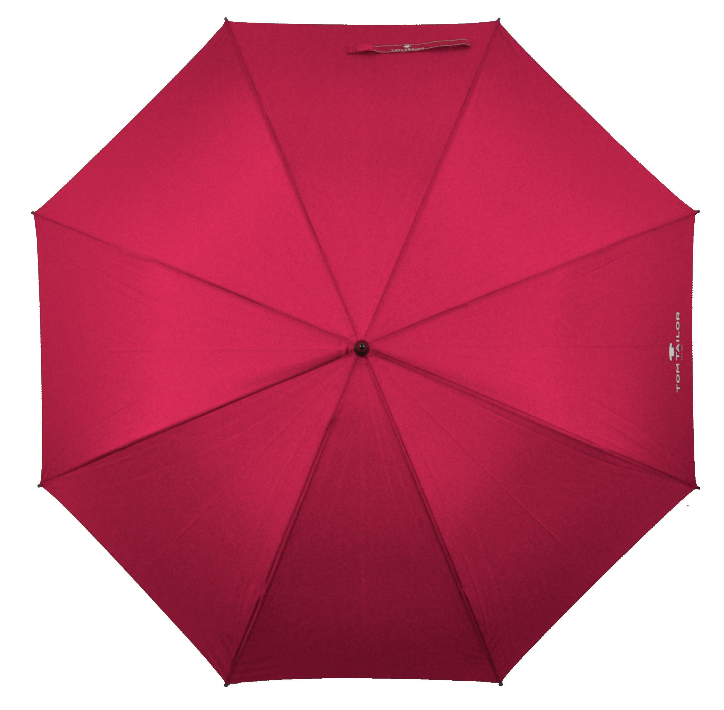 Tom Tailor Regenschirm Stockschirm Schirm Lady Long Automatik barberry rot