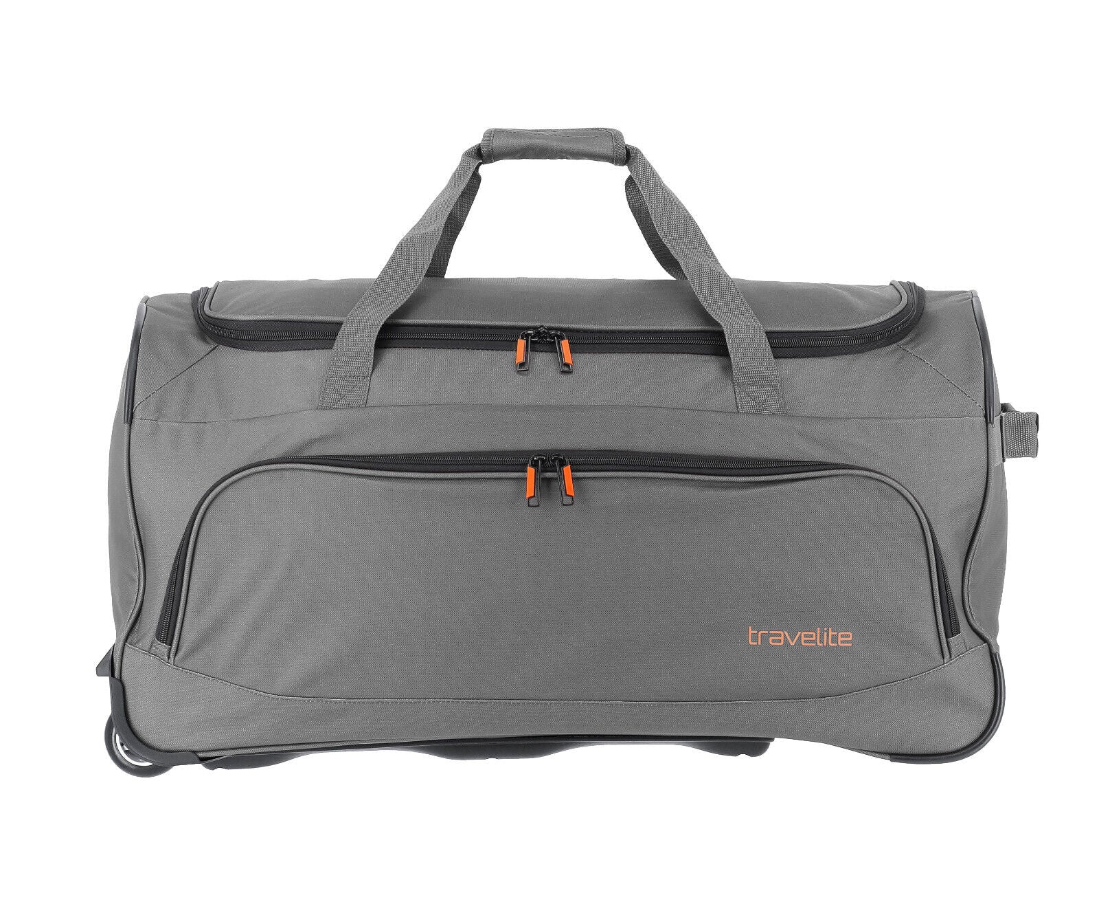 Travelite 2-Rad Trolley Roll-Reisetasche mit Rollen Basics Fresh anthrazit