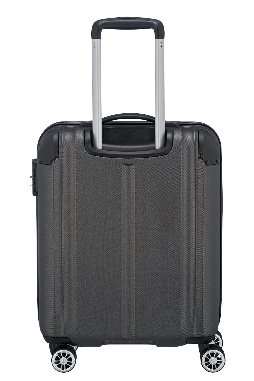 Travelite City Reisekoffer S Trolley Koffer 55cm 4 Rad / Rollen Handgepäck anthrazit